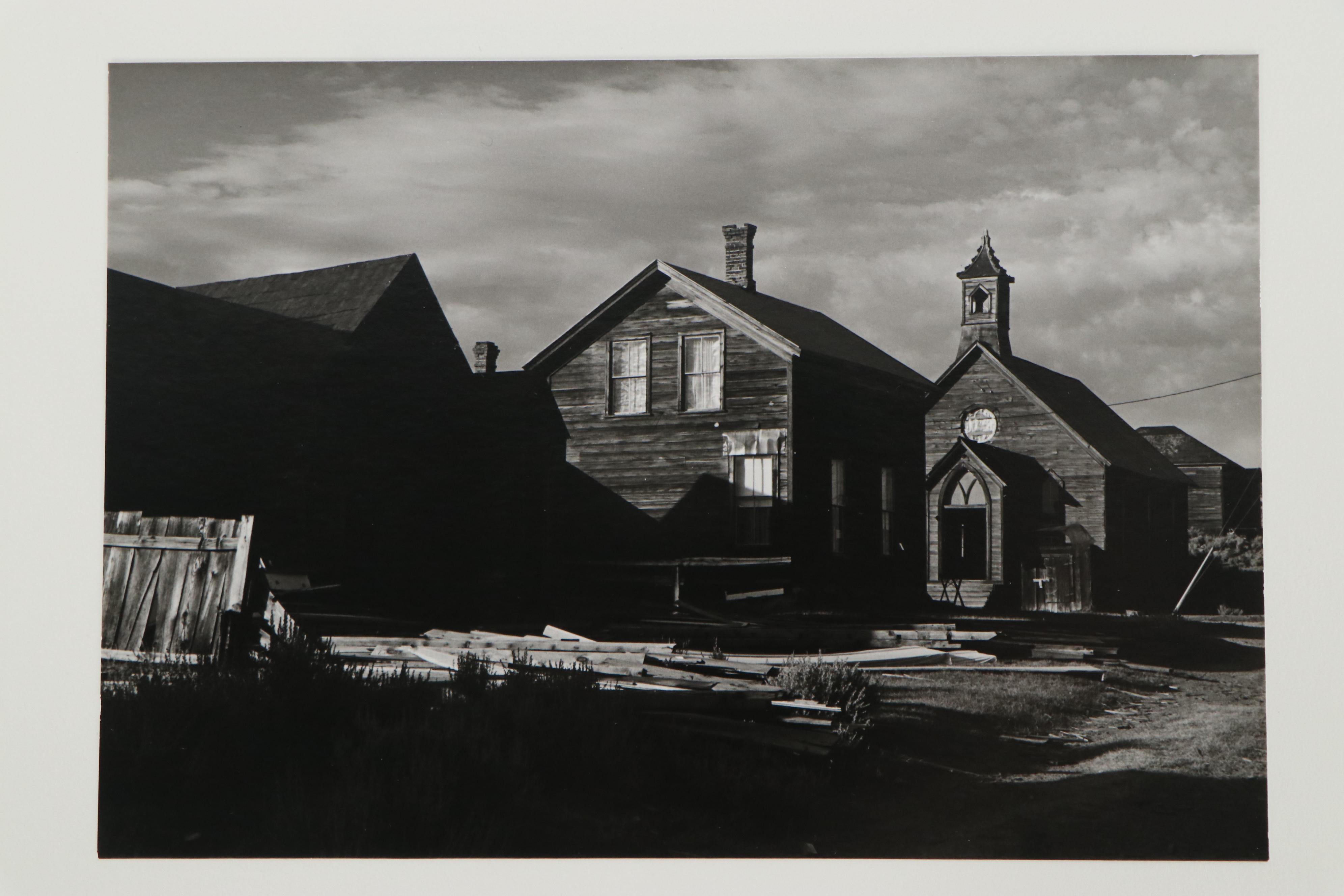 George A. Tice Silver Gelatin Portfolio "Bodie," 1971