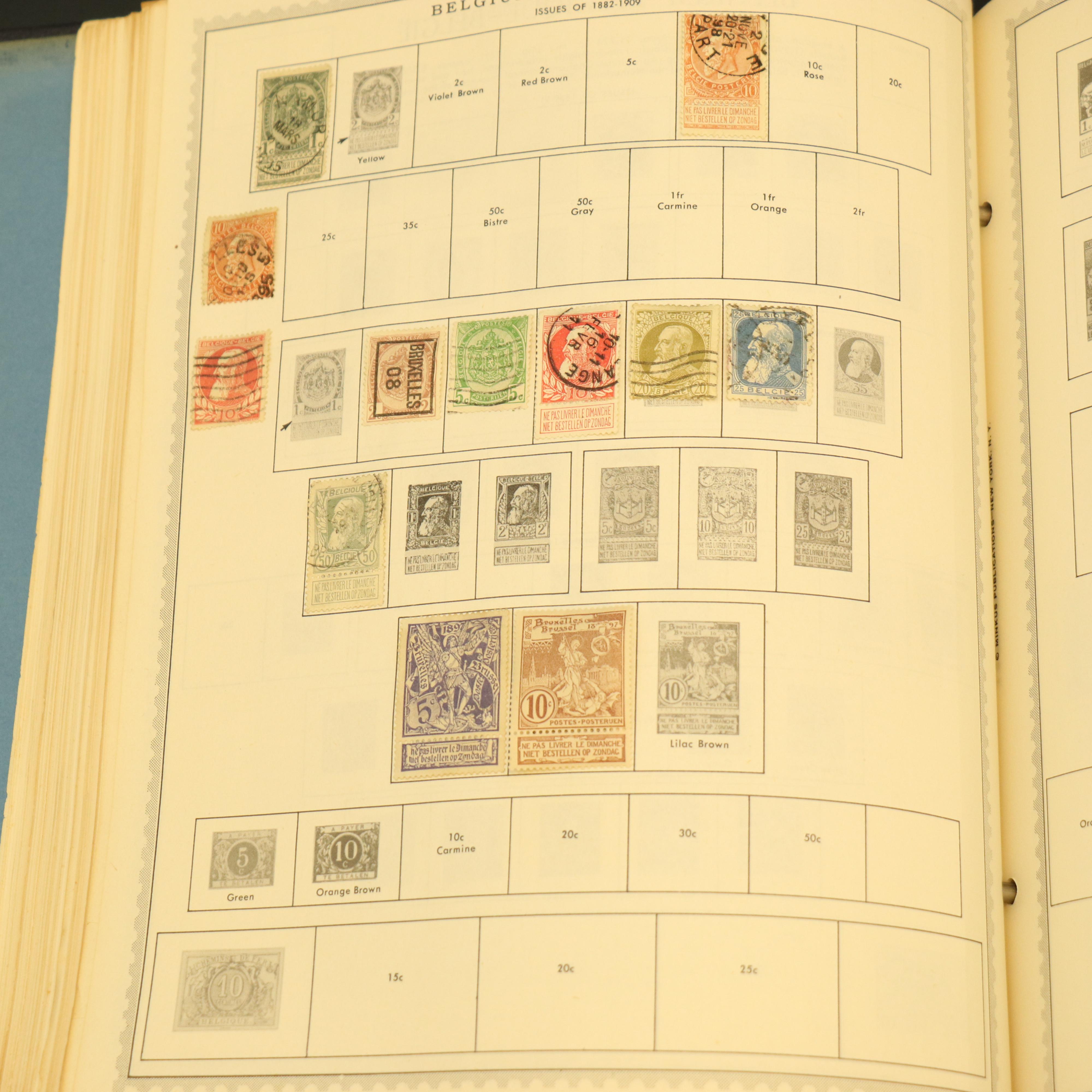 "The Supreme Global Stamp Album" Postage Stamps