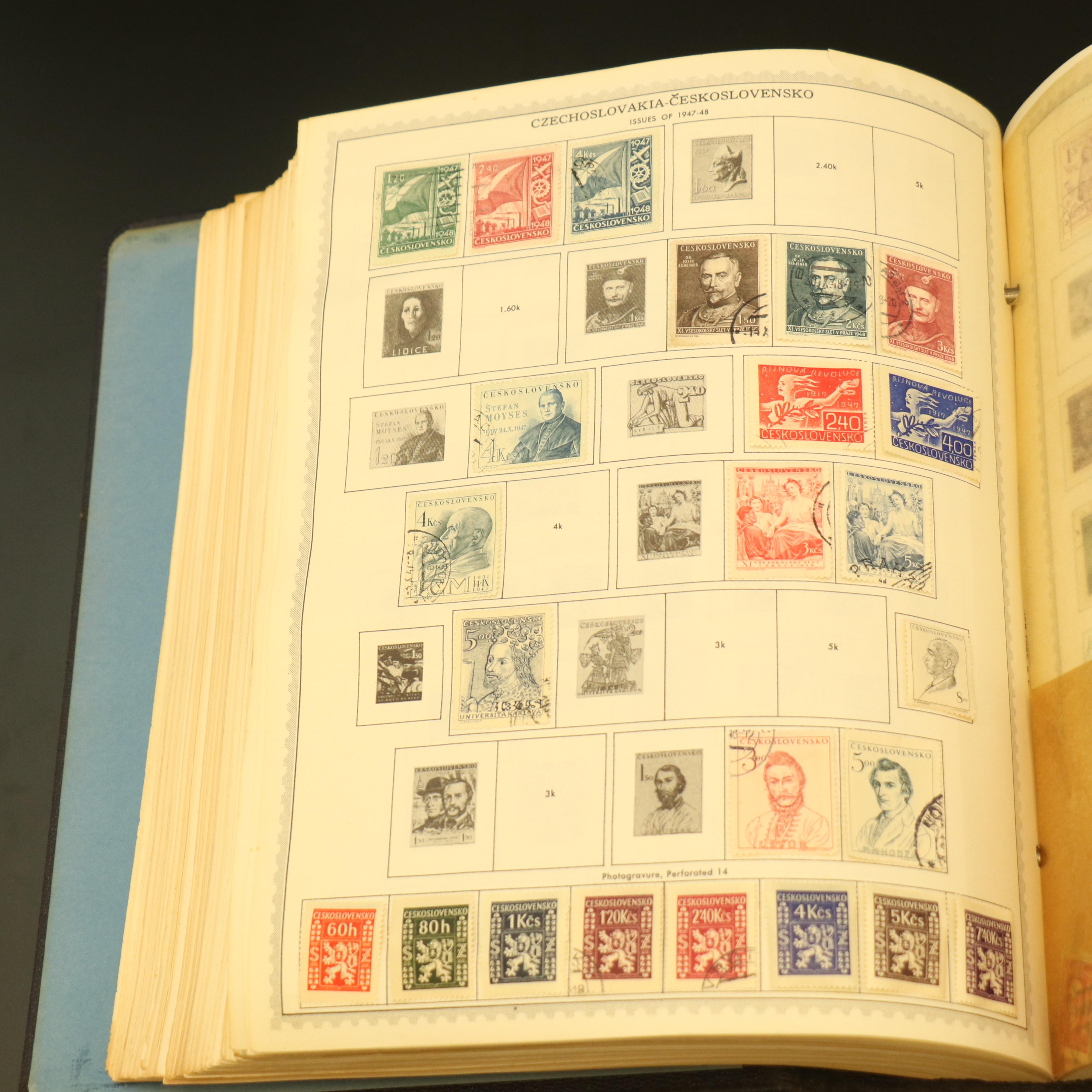 "The Supreme Global Stamp Album" Postage Stamps