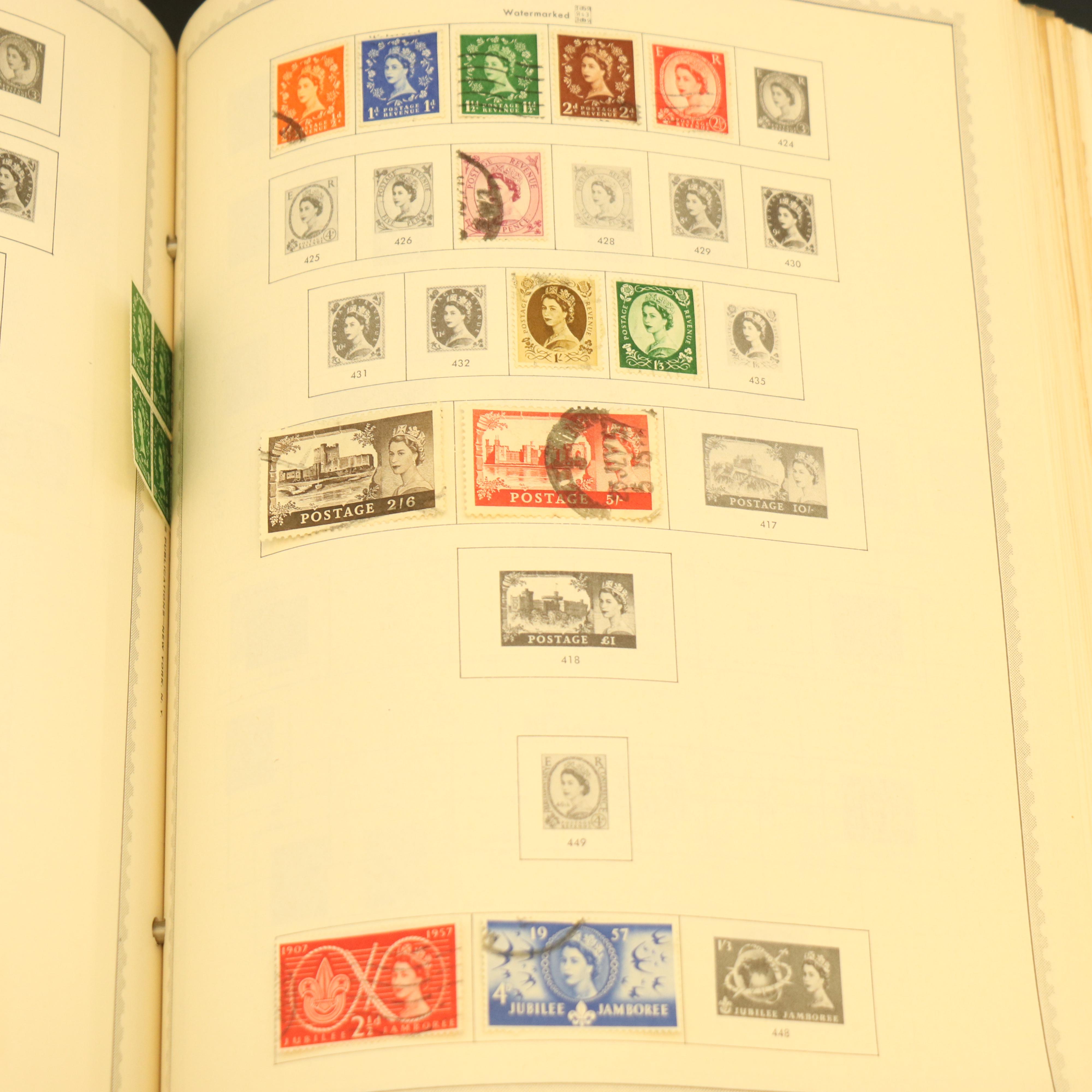 "The Supreme Global Stamp Album" Postage Stamps