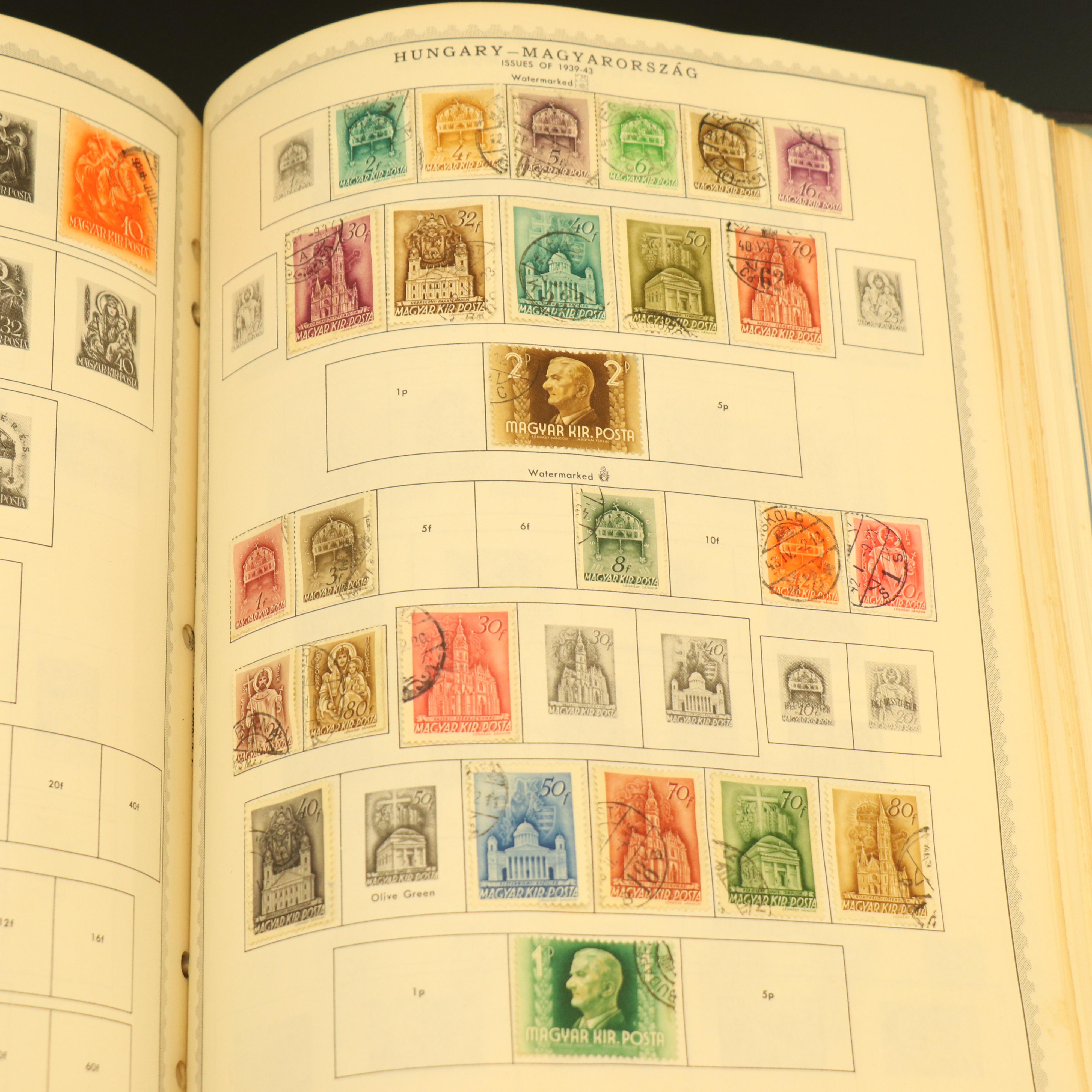 "The Supreme Global Stamp Album" Postage Stamps