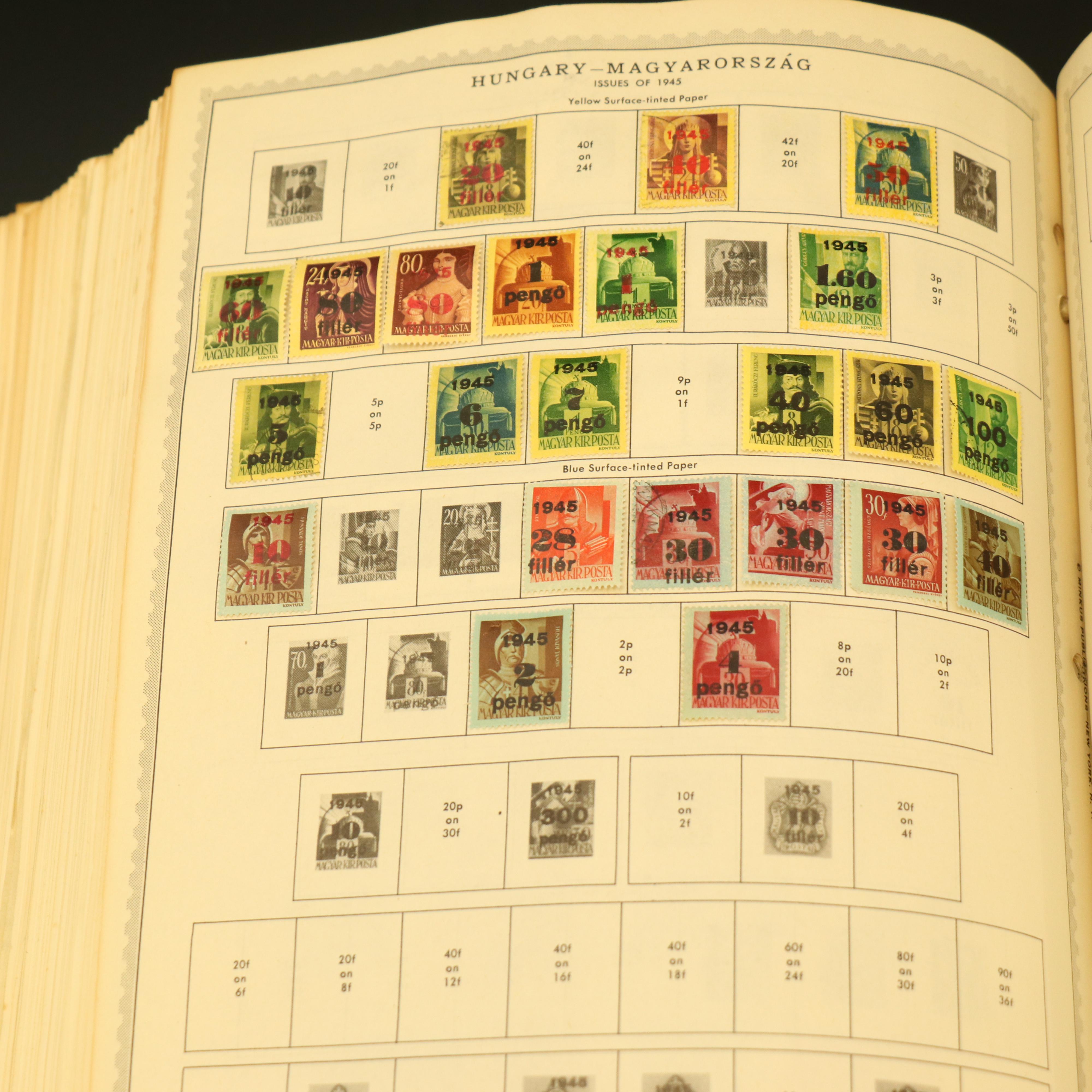 "The Supreme Global Stamp Album" Postage Stamps