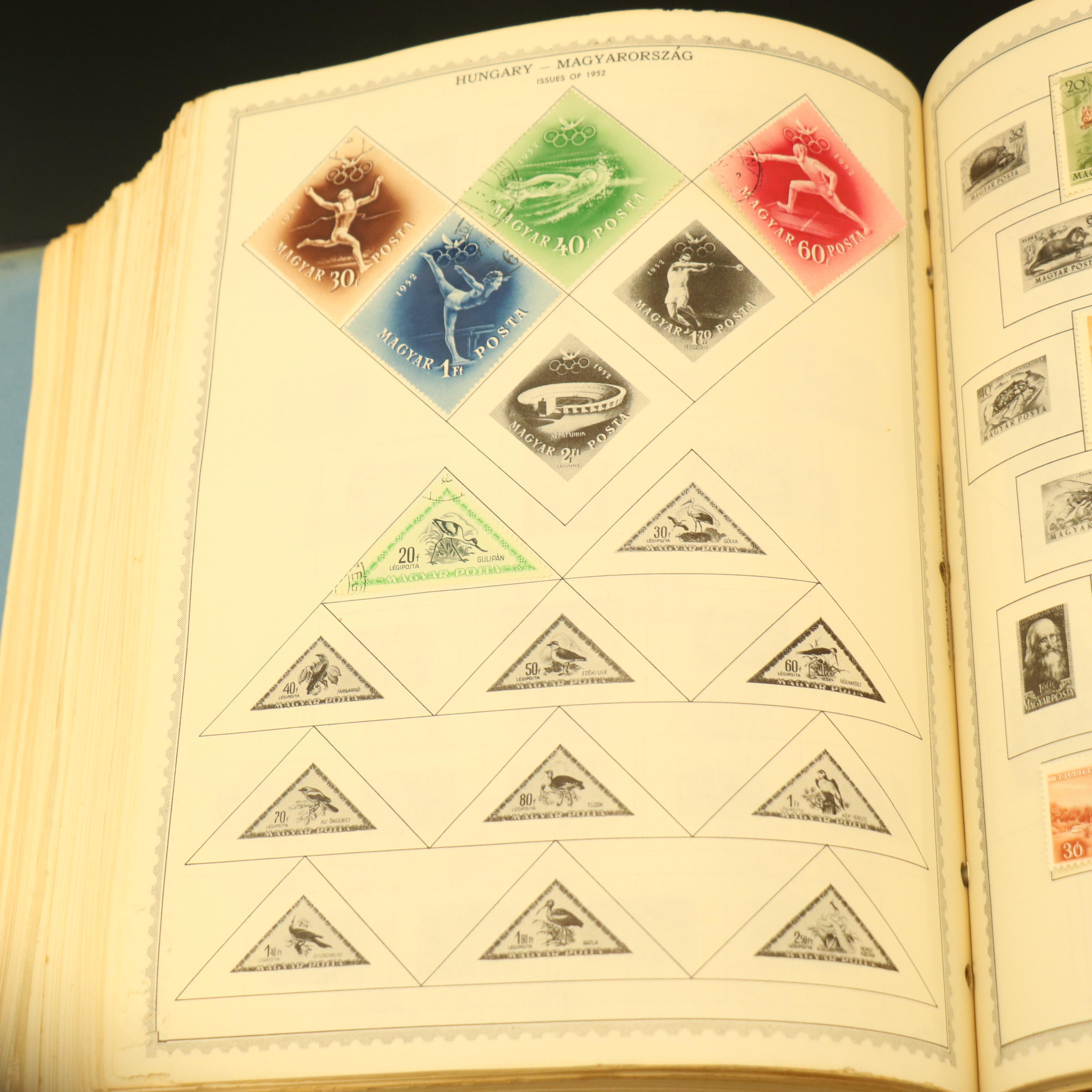 "The Supreme Global Stamp Album" Postage Stamps