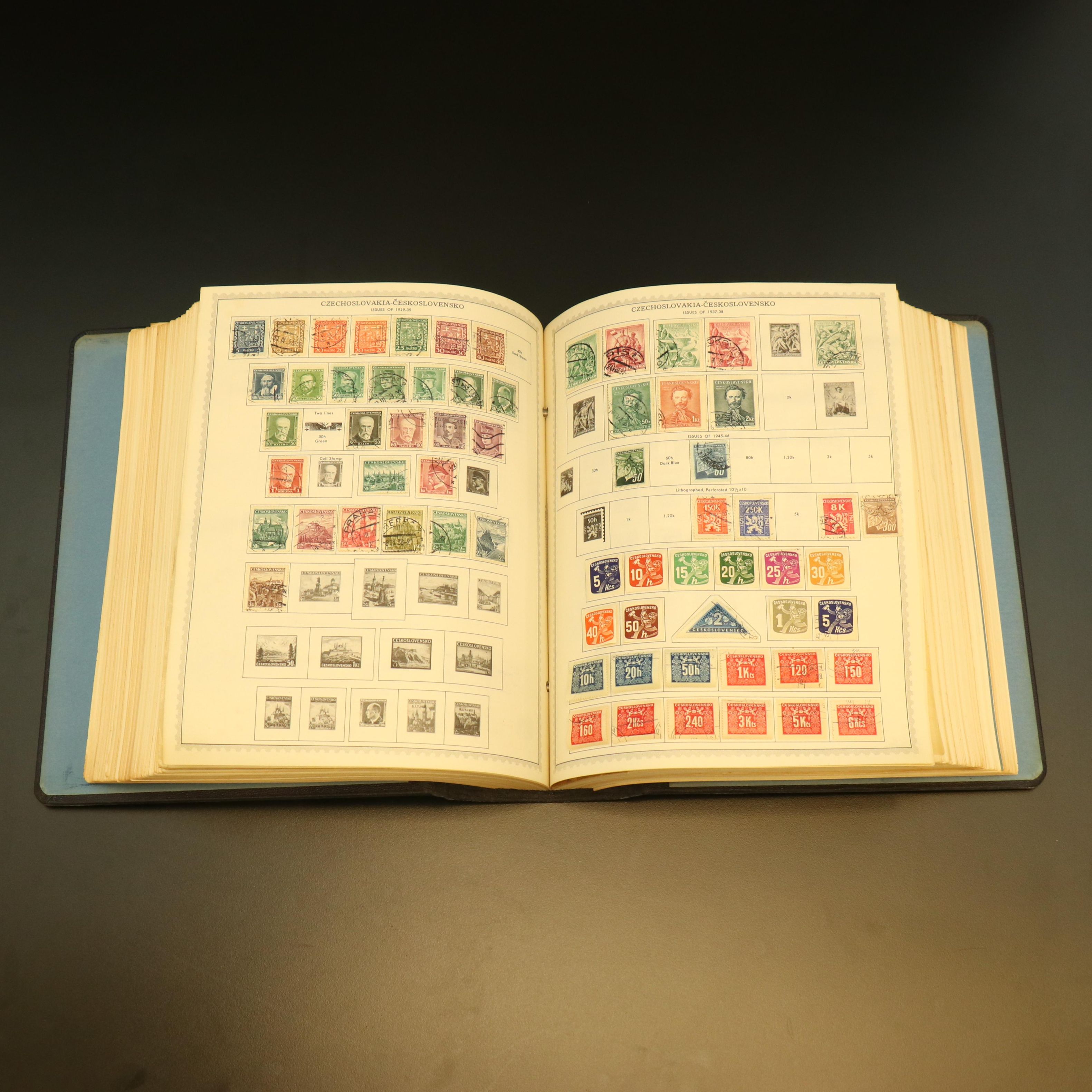 "The Supreme Global Stamp Album" Postage Stamps