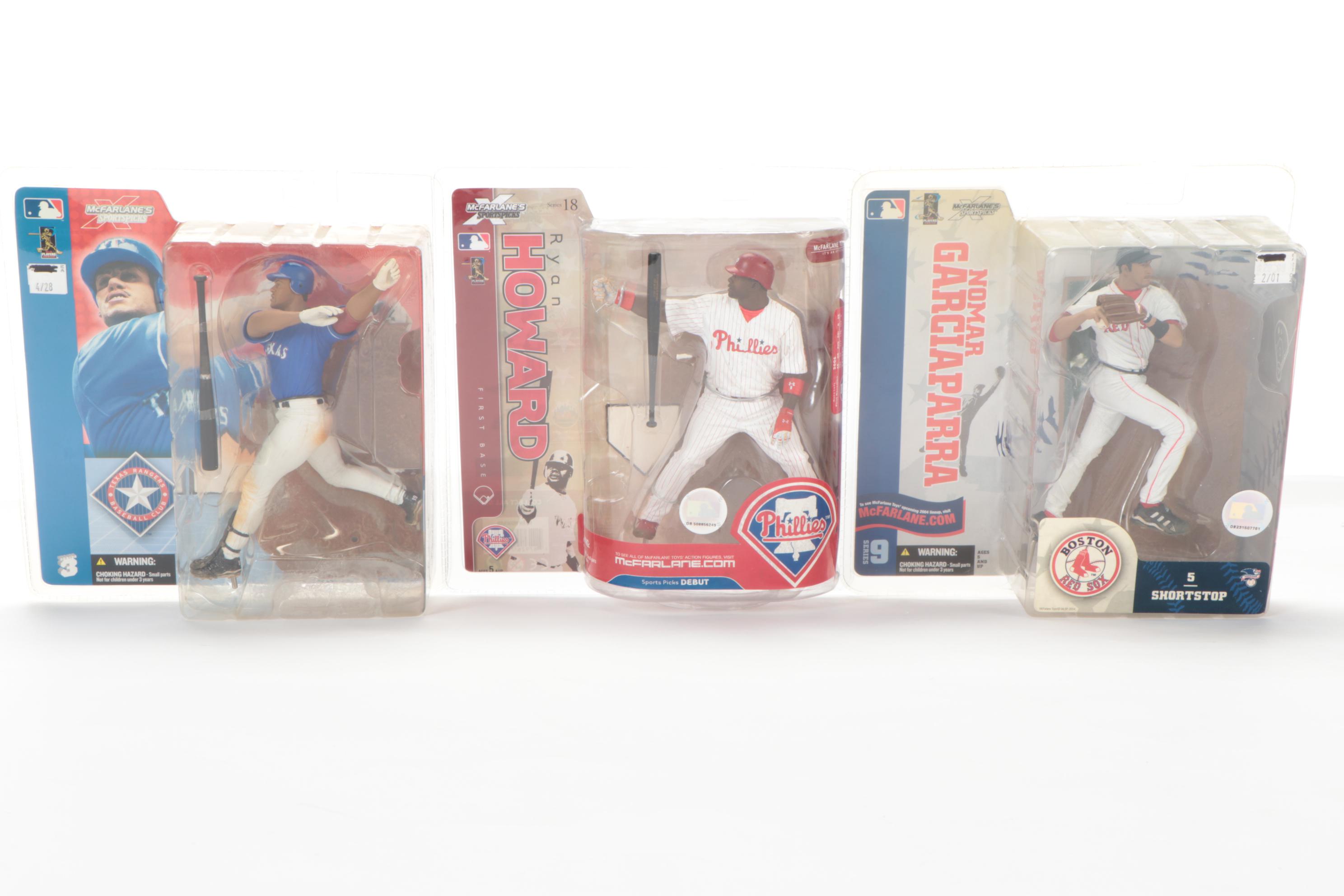 McFarlane MLB Action Figures Including Pudge, Piazza, Nomar, and More