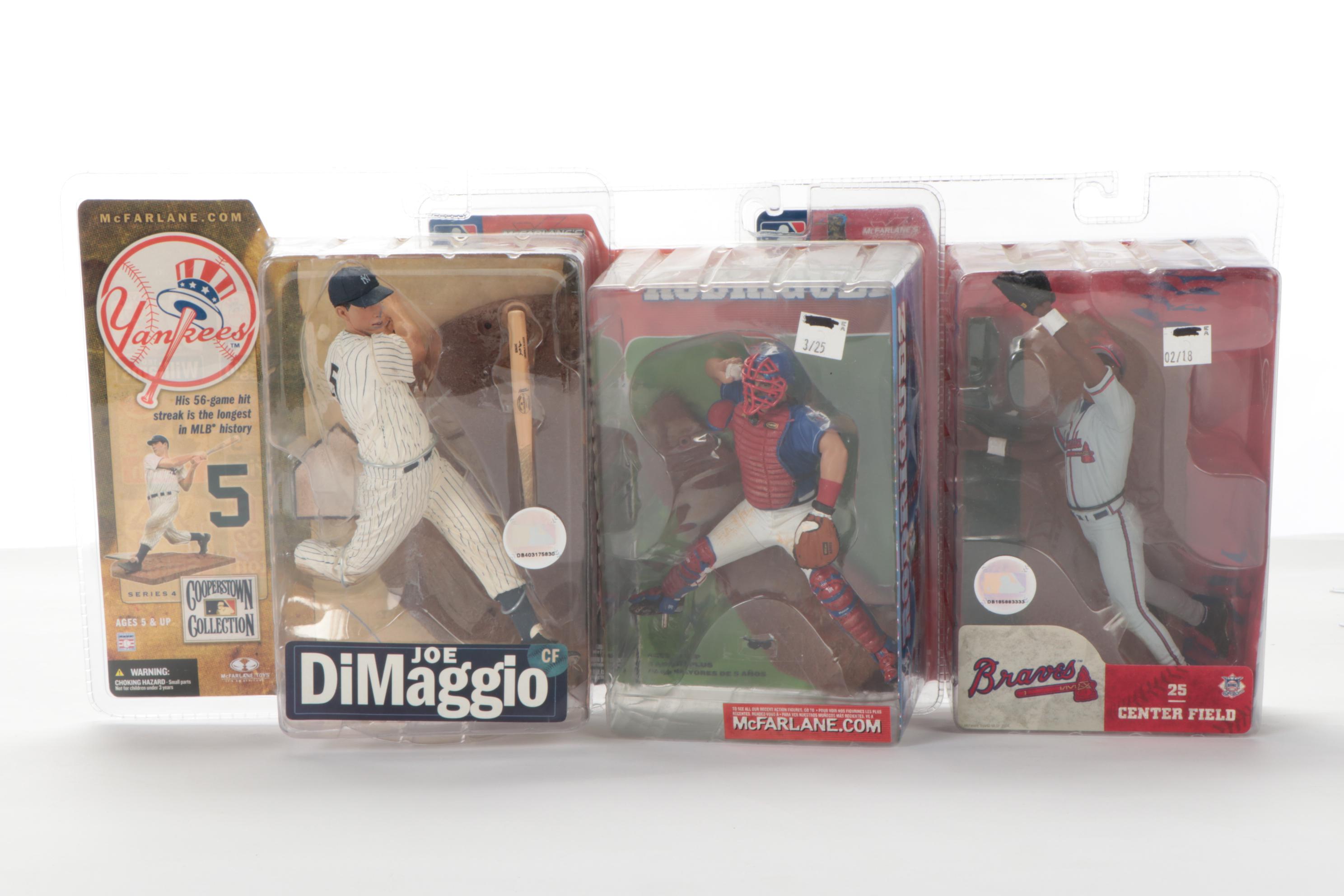 McFarlane MLB Action Figures Including Pudge, Piazza, Nomar, and More