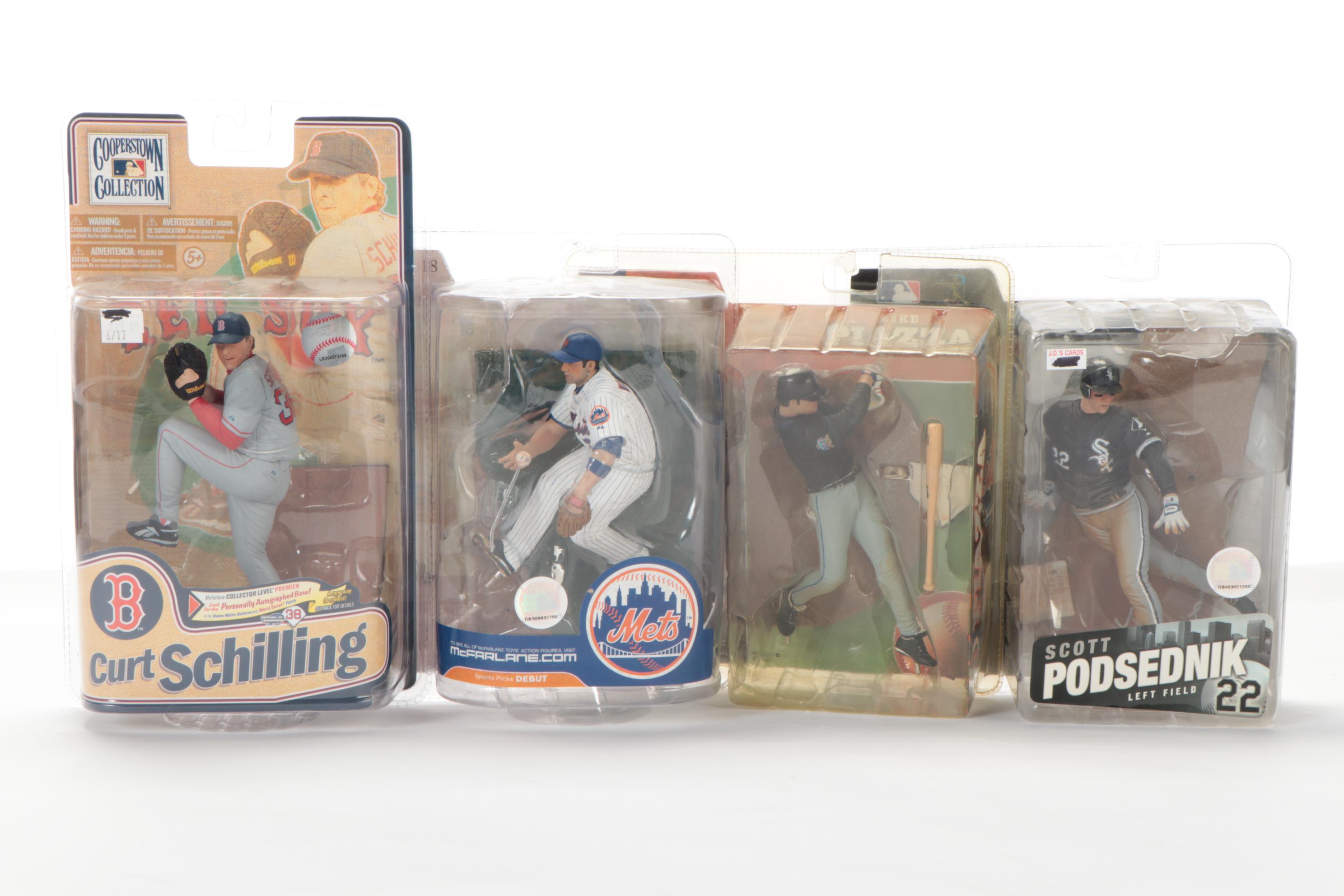 McFarlane MLB Action Figures Including Pudge, Piazza, Nomar, and More
