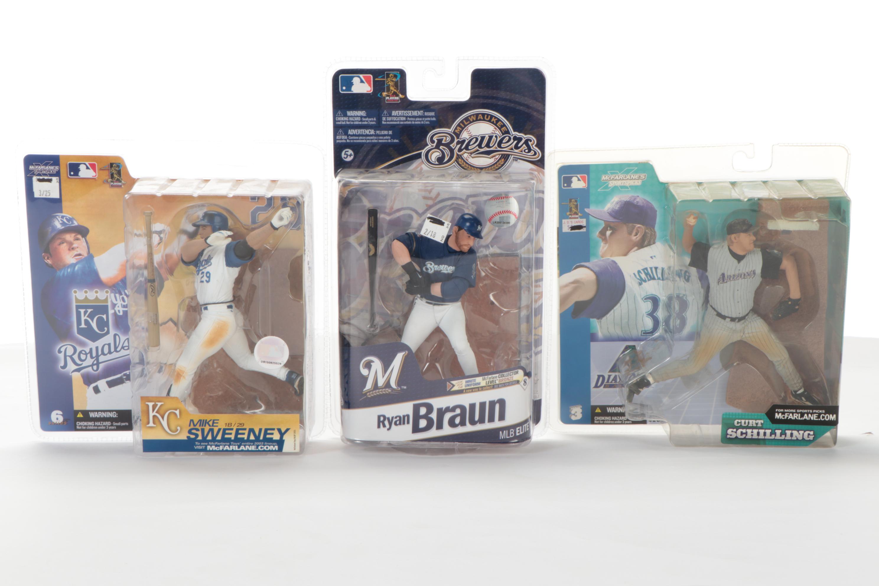 McFarlane MLB Action Figures Including Pudge, Piazza, Nomar, and More