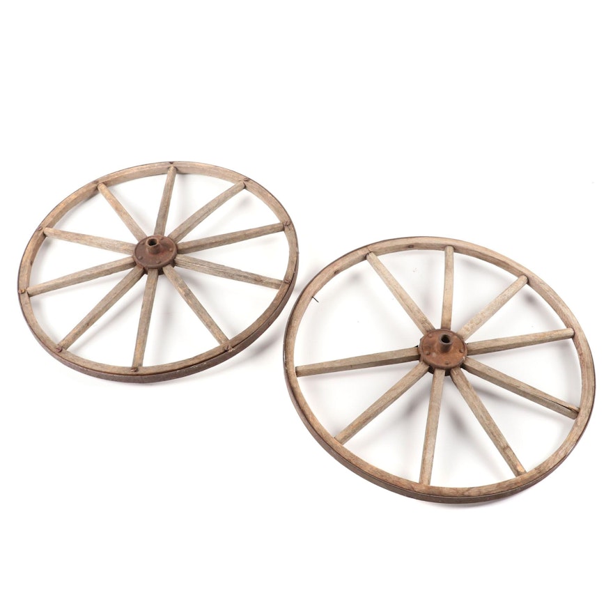 Wooden Wagon Wheels