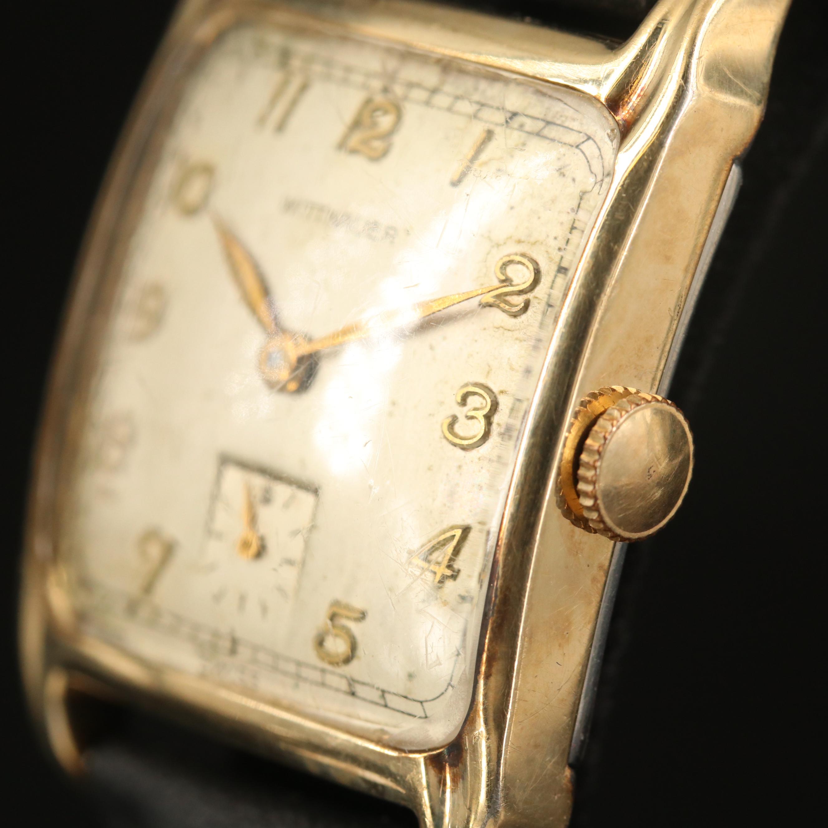 Vintage Wittnauer Stem Wind Watch