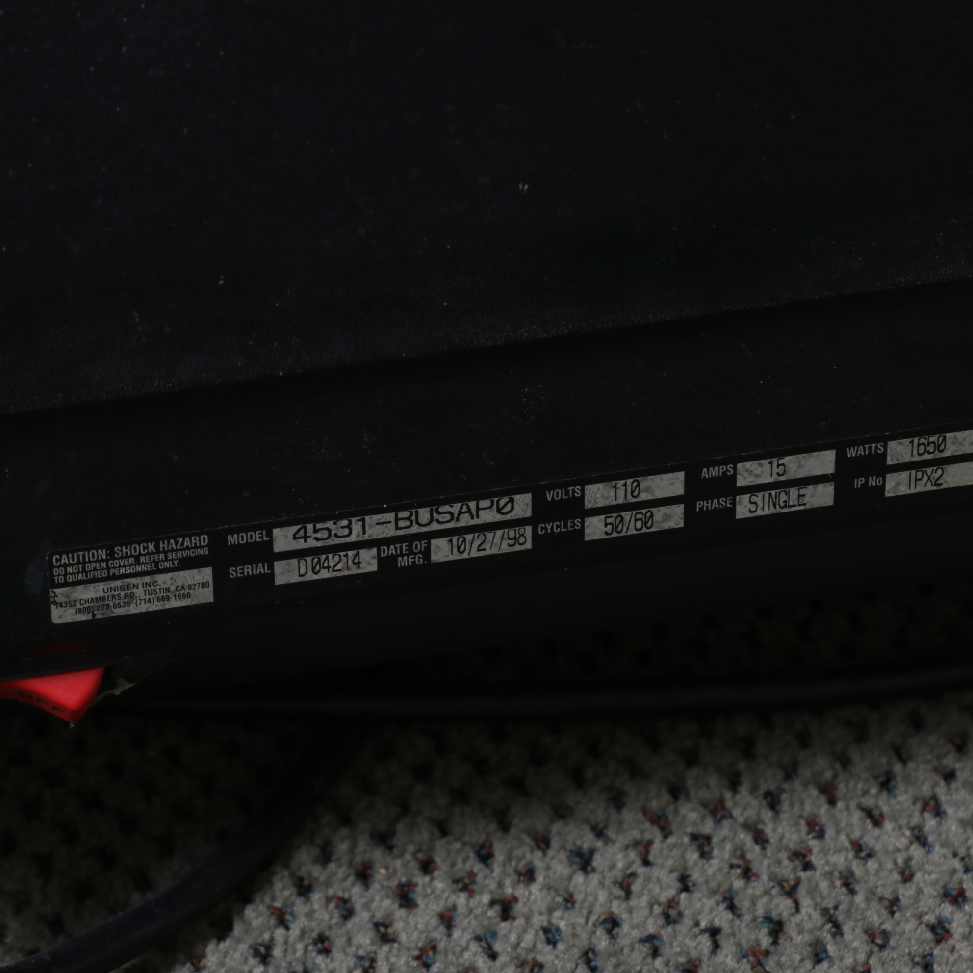 Unisen Star Trac Electric Treadmill