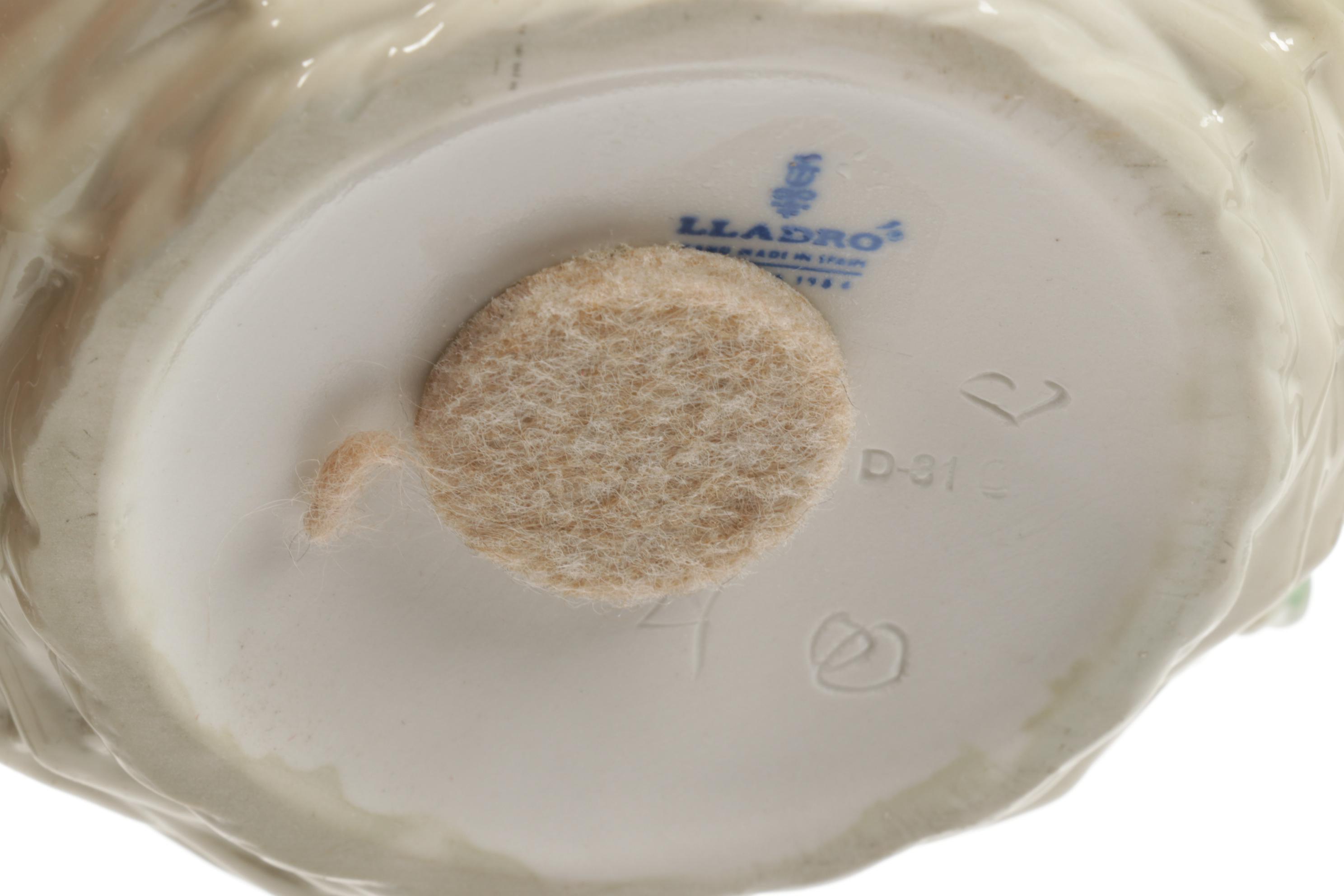 Lladró "A Litter of Love" and "Shall I Read You a Story?" Porcelain Figurines