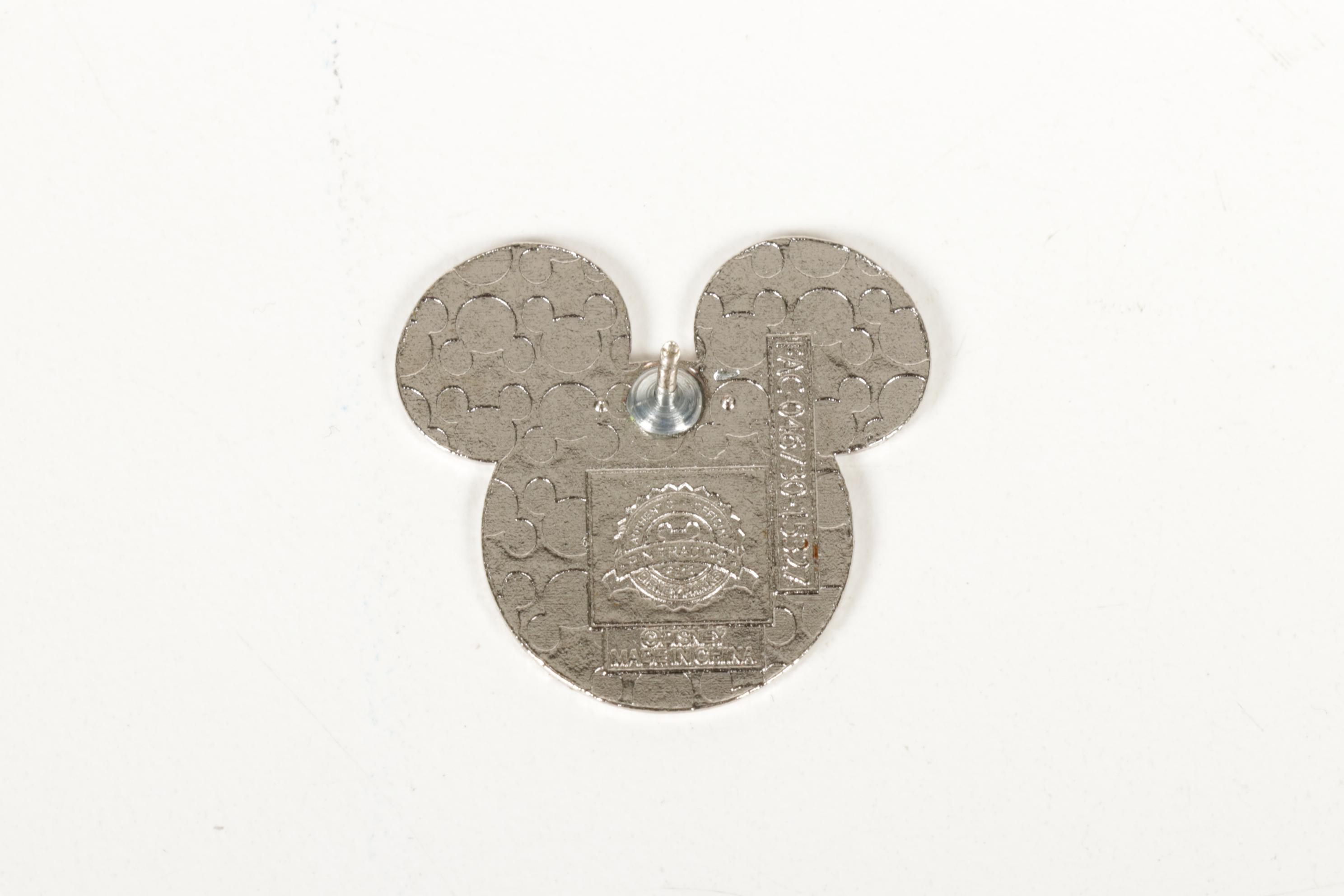 Disney Character Pinbacks Including Mickey Mouse, Pinocchio and More