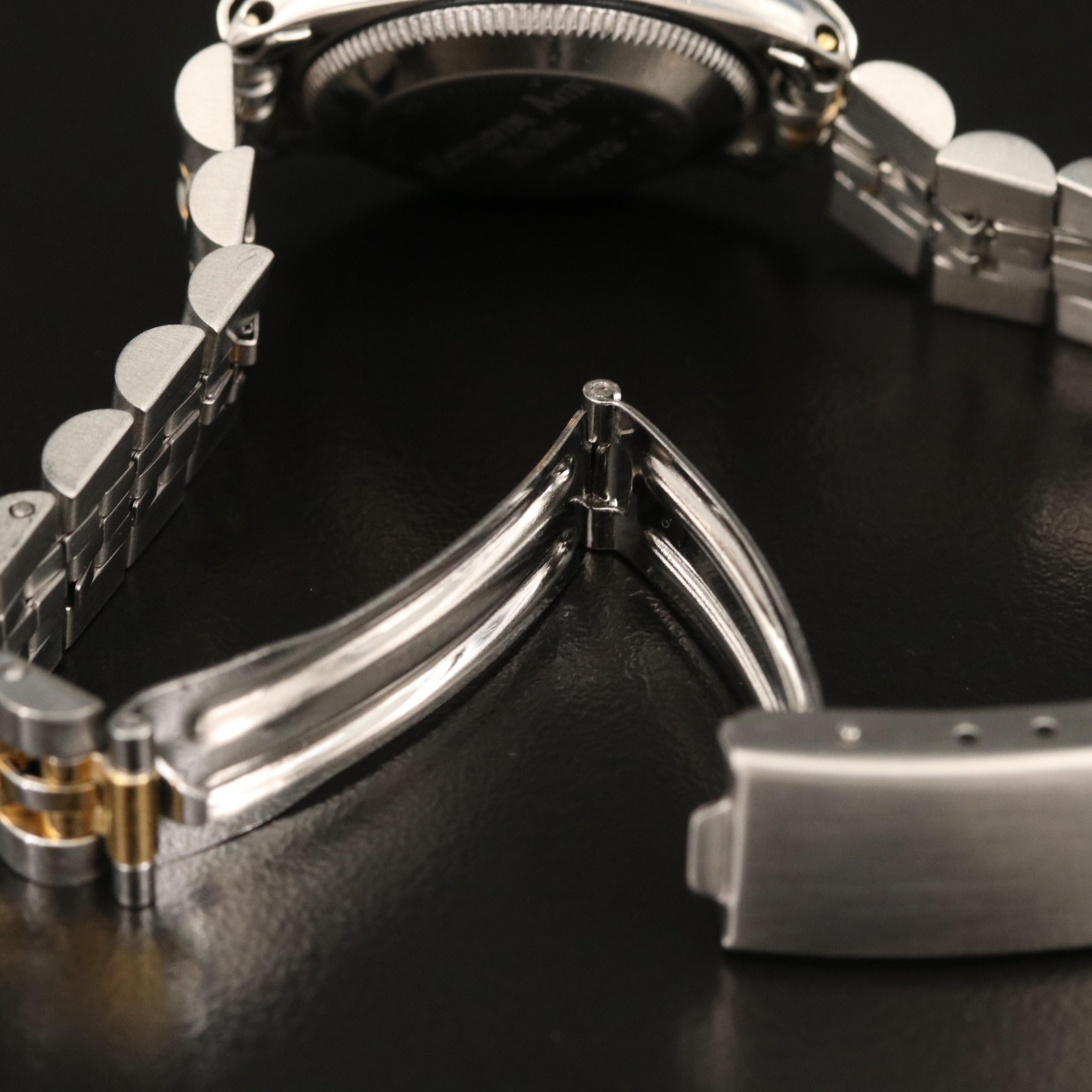 1971 Rolex "Datejust" Stainless Steel and 14K Automatic Watch