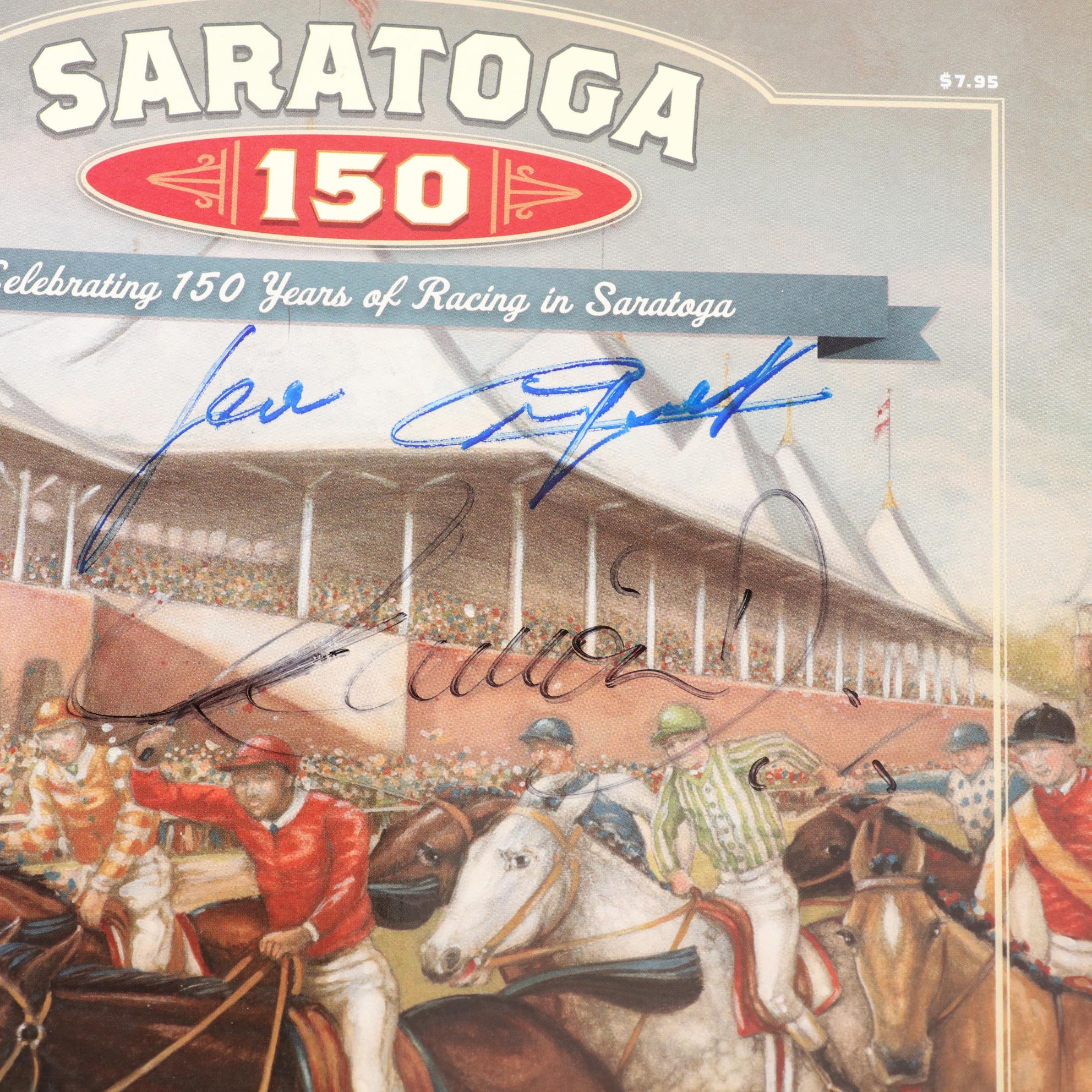 Seattle Slew Triple Crown Winner Memorabilia Collection with Secretariat Photo