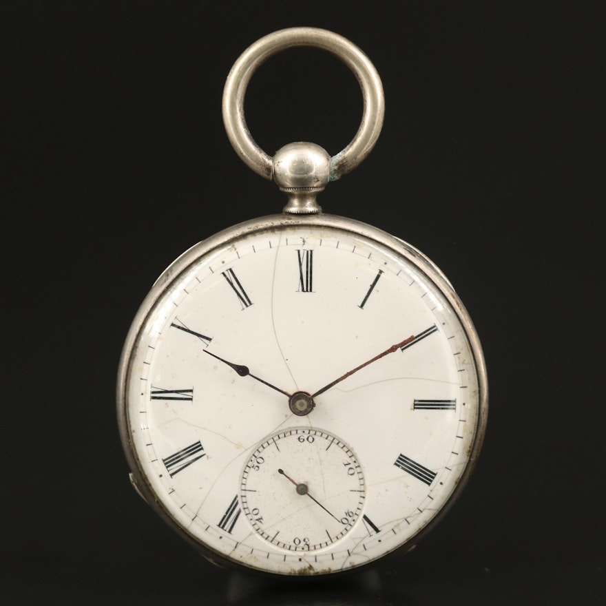 Antique Pocket Watch Marked Davies & Co. London