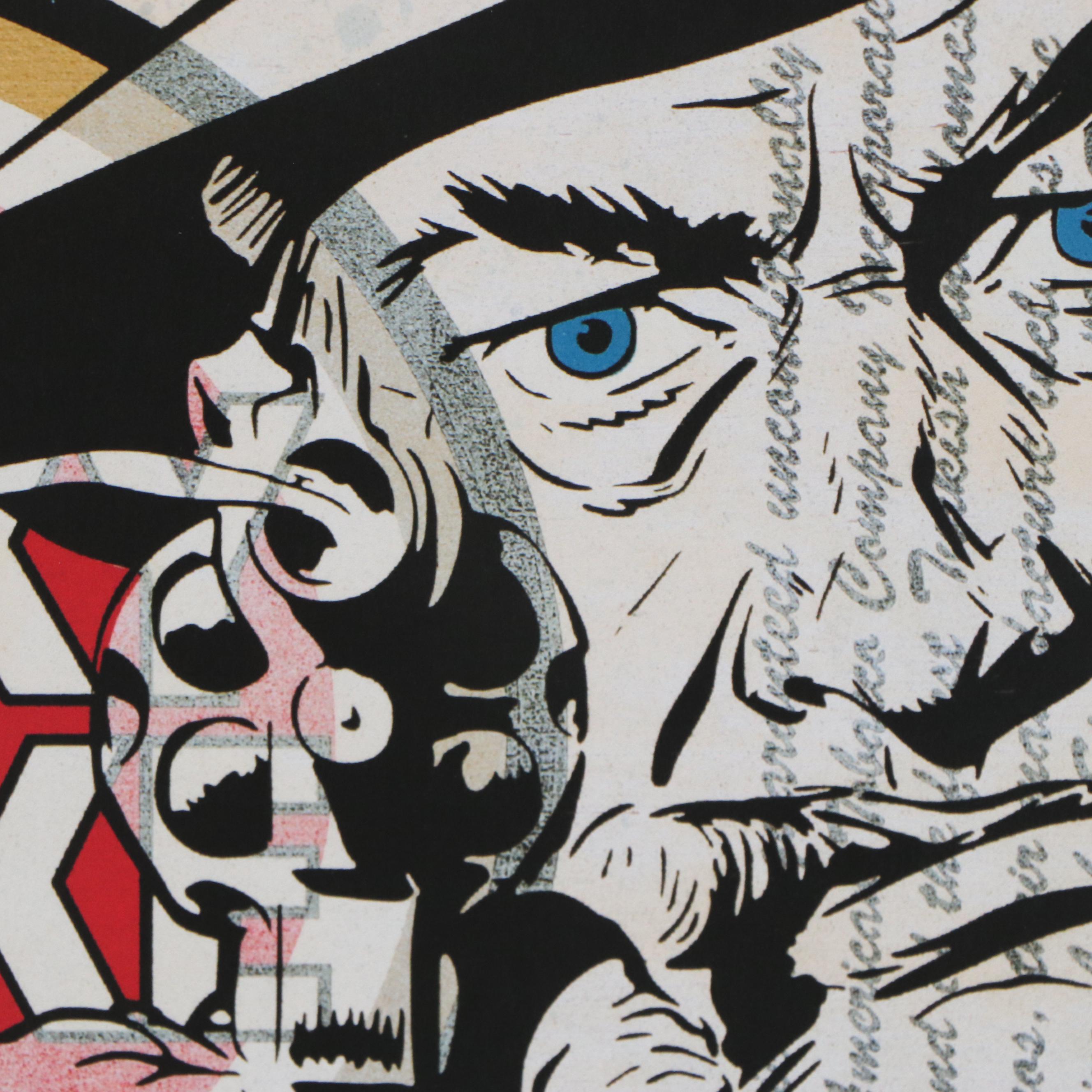 Denial Pop Art Giclée "Lucky Strike," 21st Century