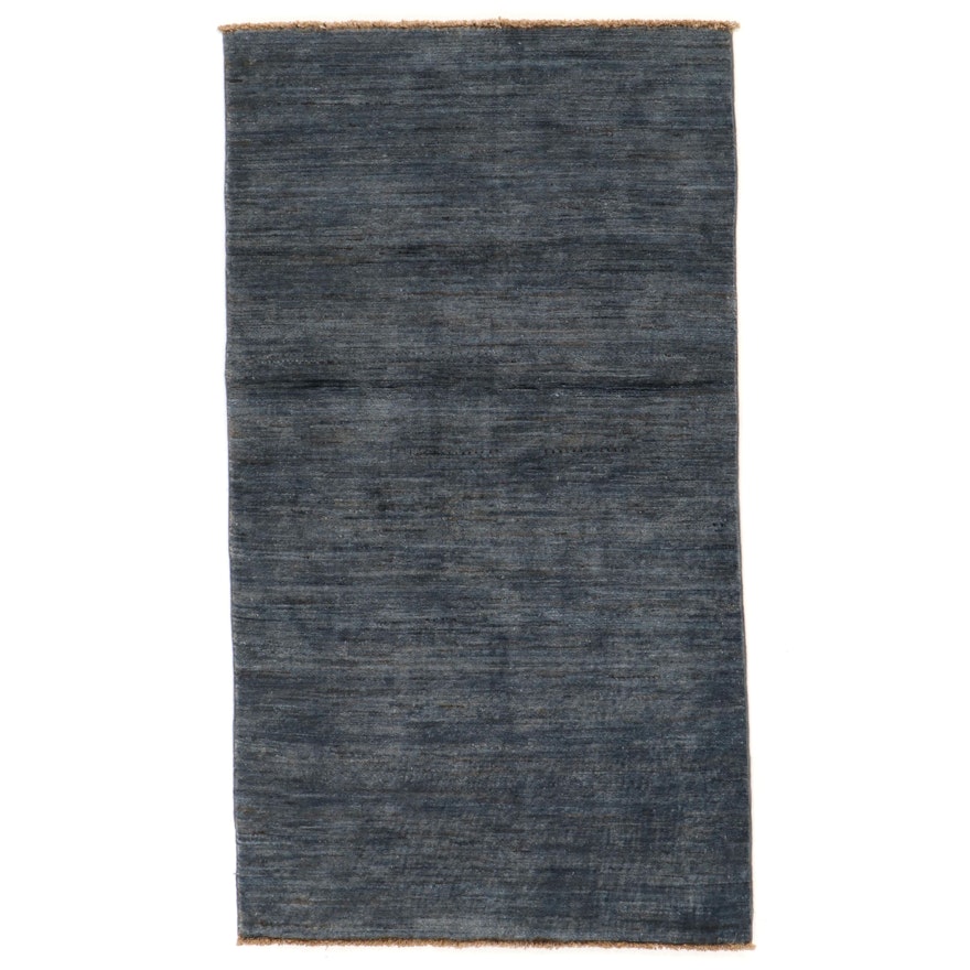 2'11 x 5'3 Hand-Knotted Afghan Gabbeh Area Rug