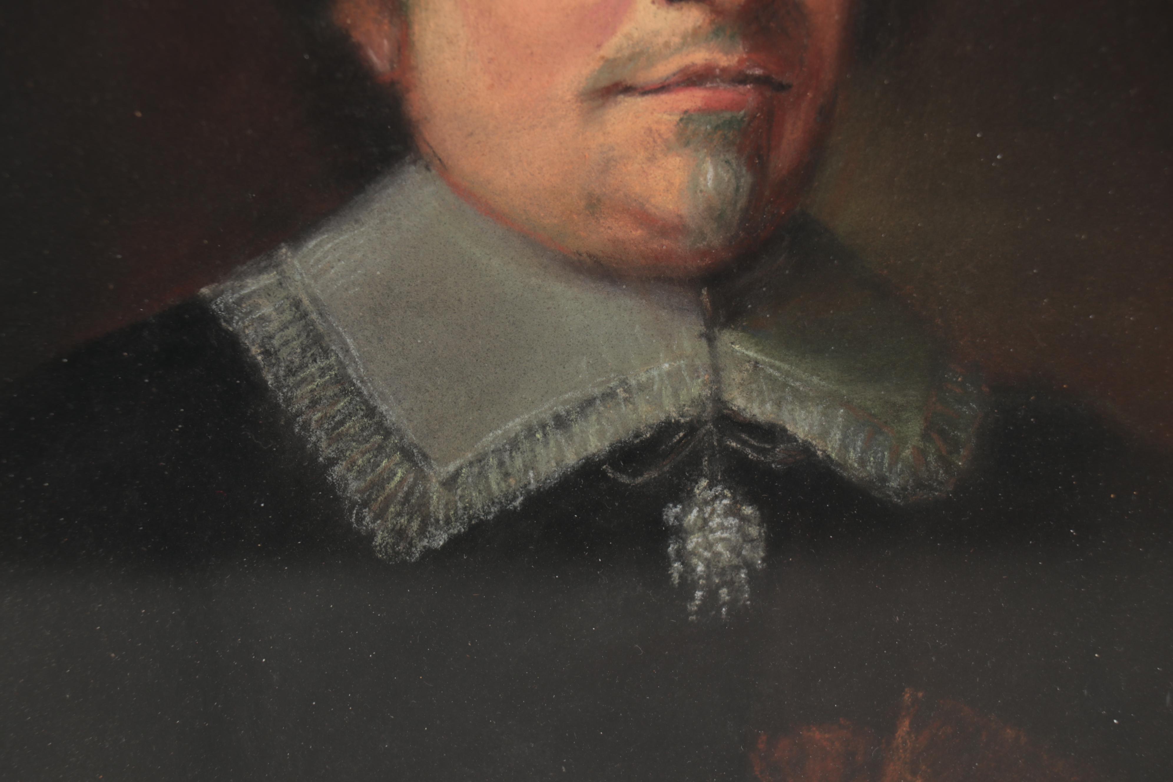 Pastel Drawing Portrait of John Lord Somers