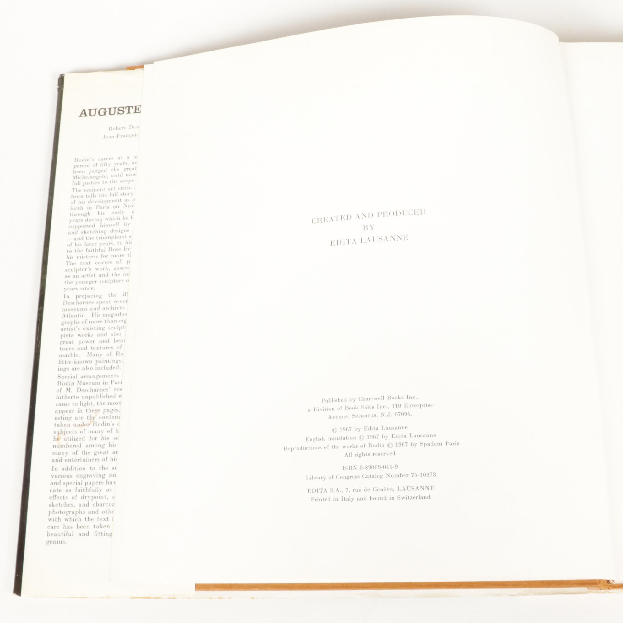 "19th-Century Sculpture" and Art Books on Auguste Rodin