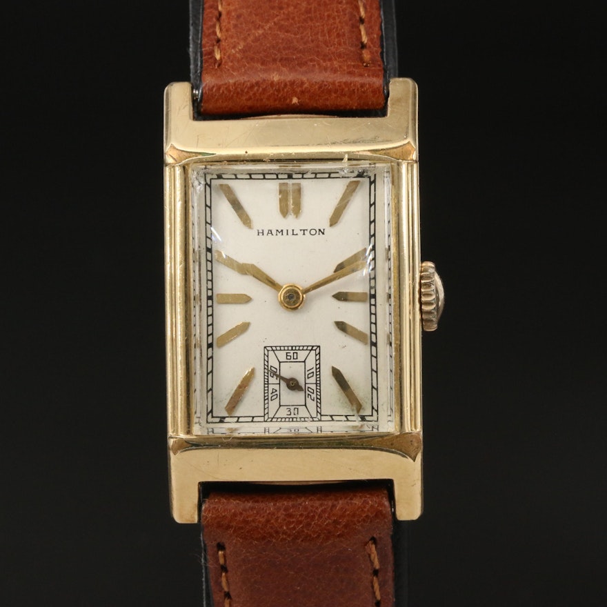 1936 Hamilton 14K Gold-Filled Wristwatch
