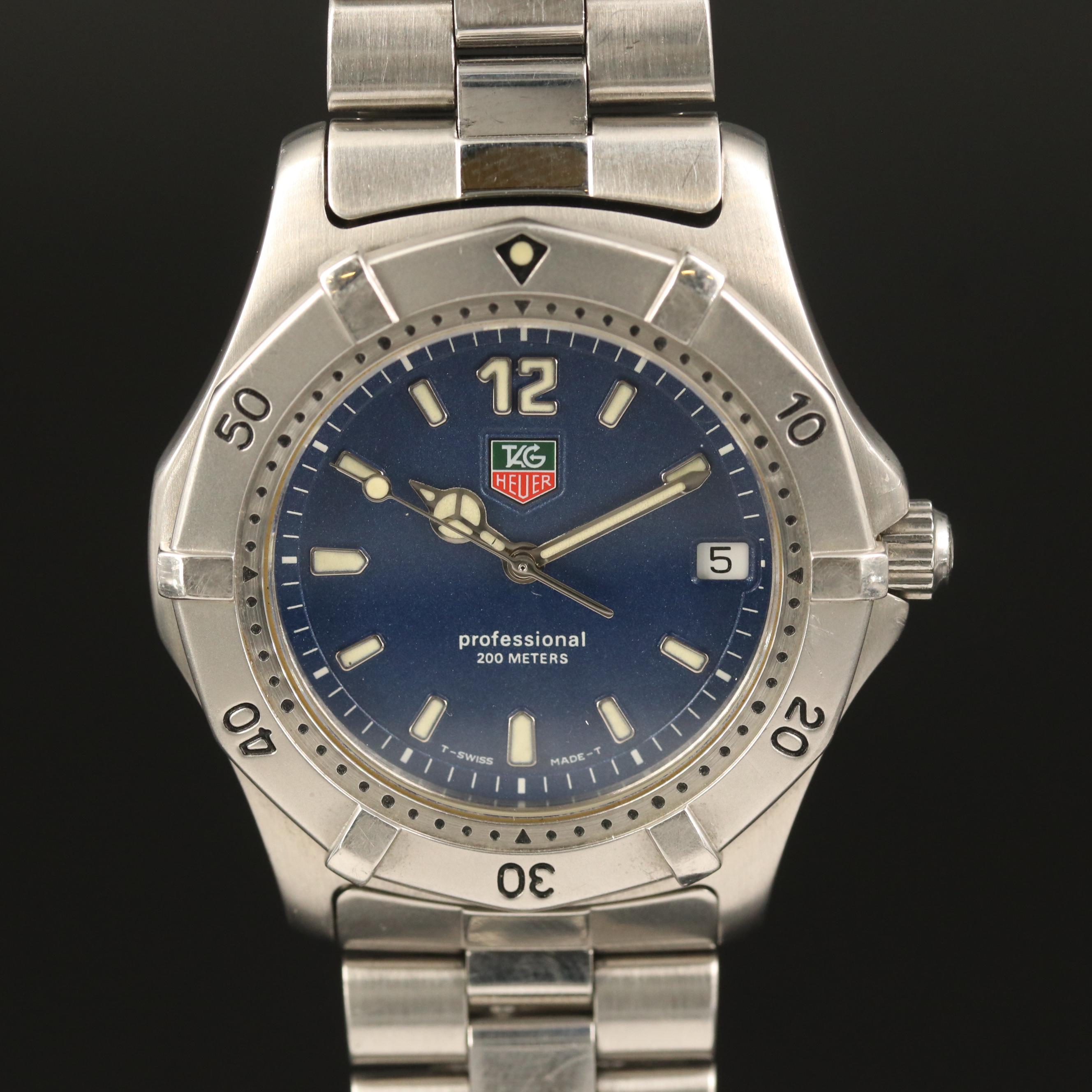 TAG Heuer "2000 Classic" Stainless Steel Quartz Watch