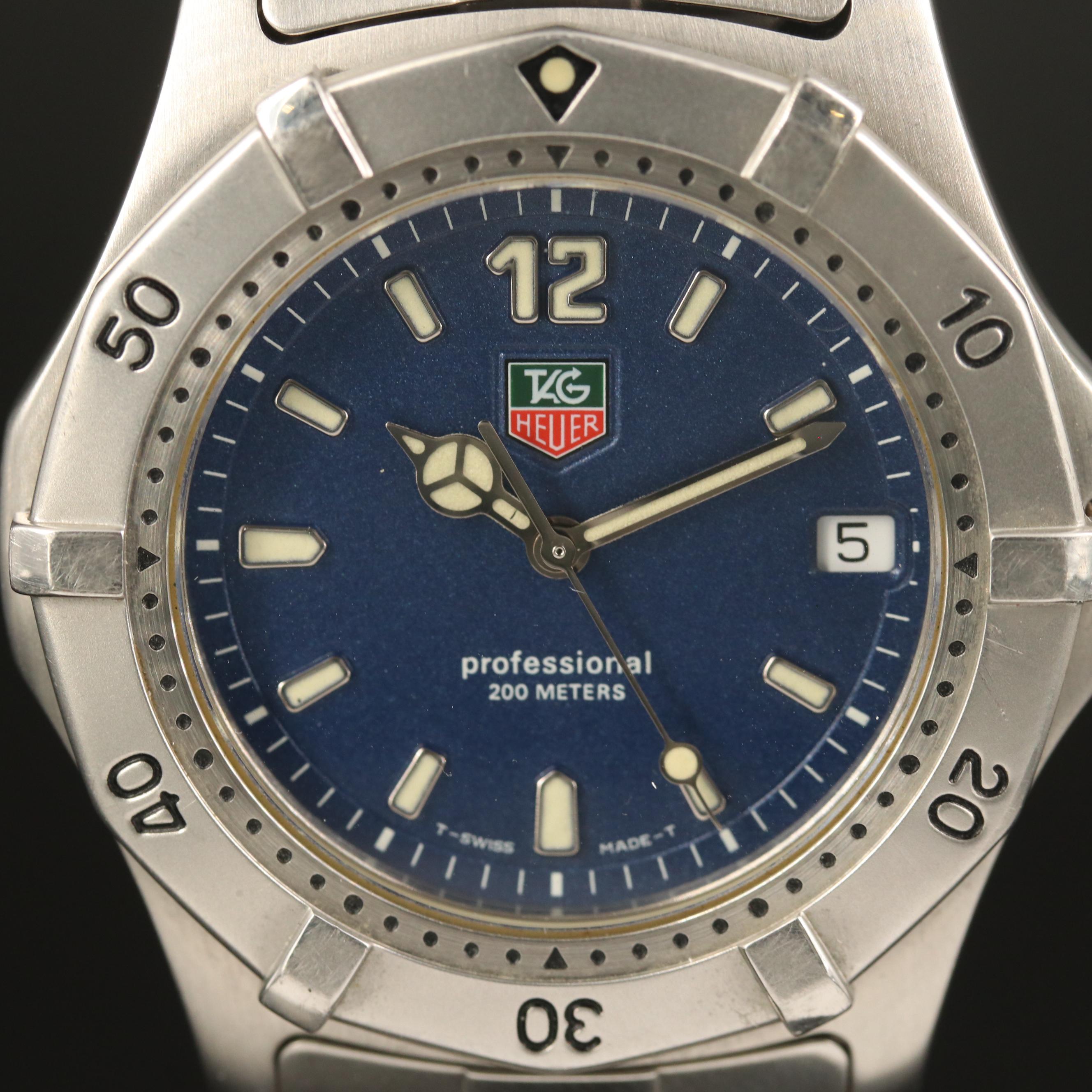 TAG Heuer "2000 Classic" Stainless Steel Quartz Watch