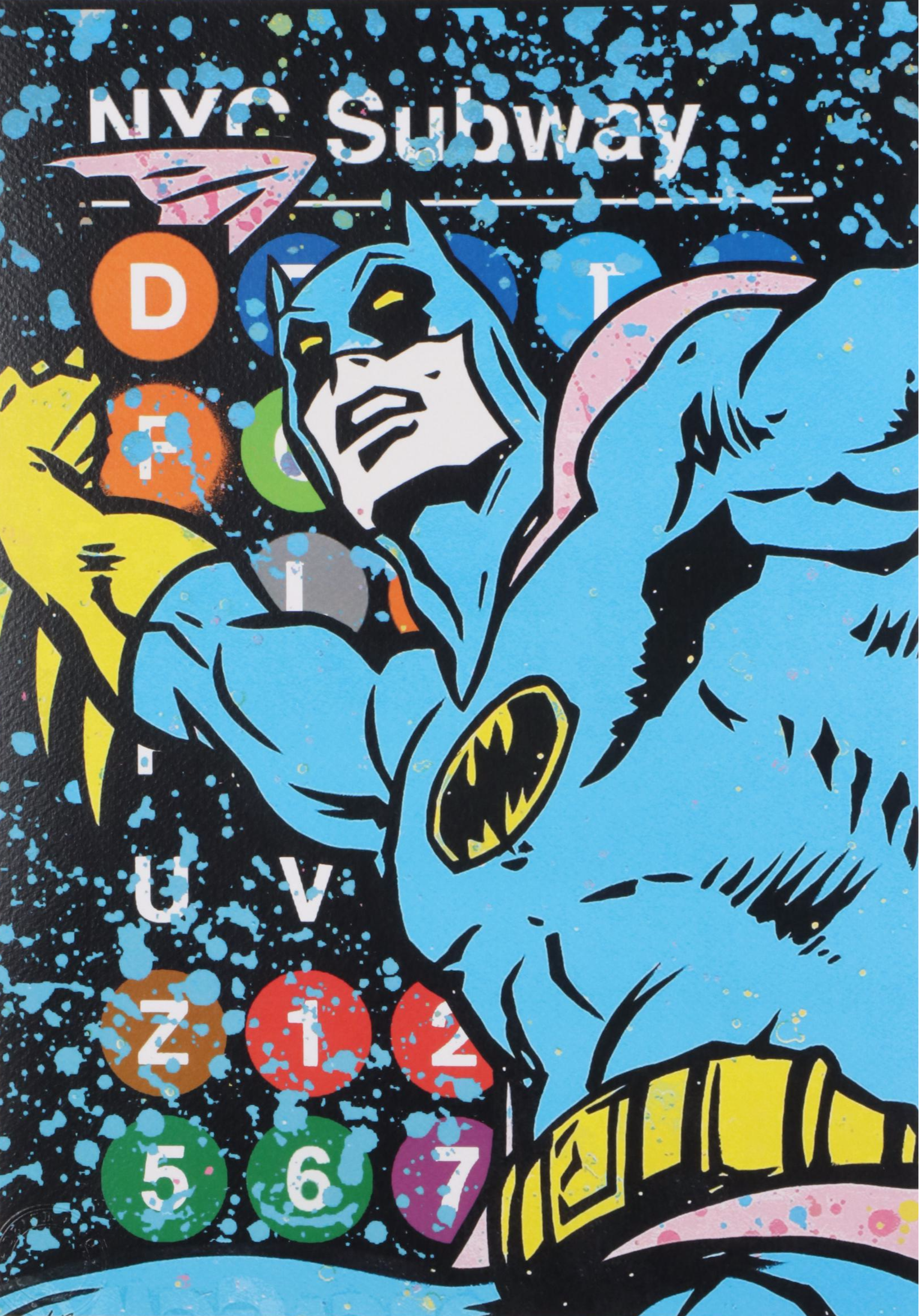Death NYC Pop Art Batman and "Let's Hug" Graphic Prints, 2020