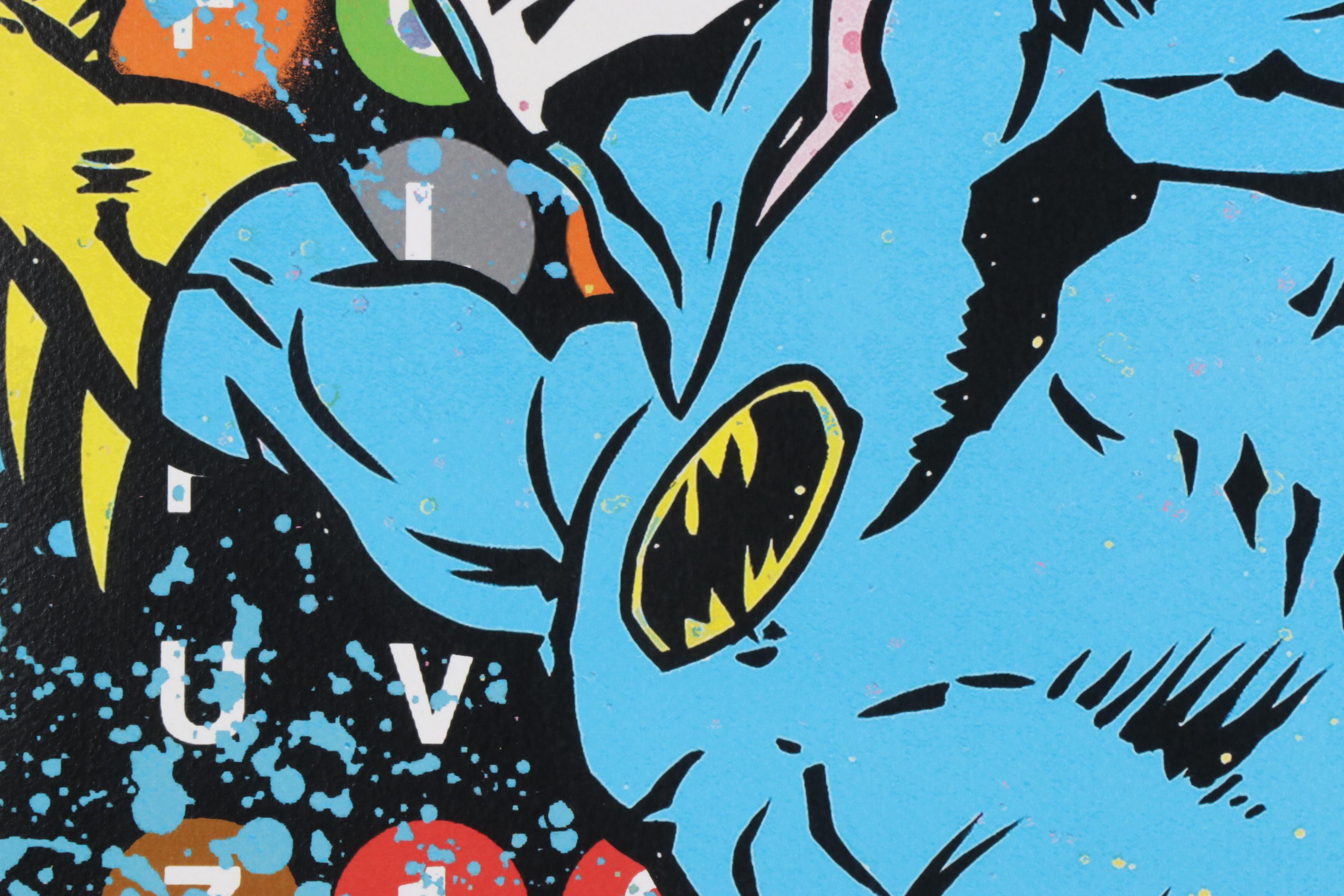 Death NYC Pop Art Batman and "Let's Hug" Graphic Prints, 2020