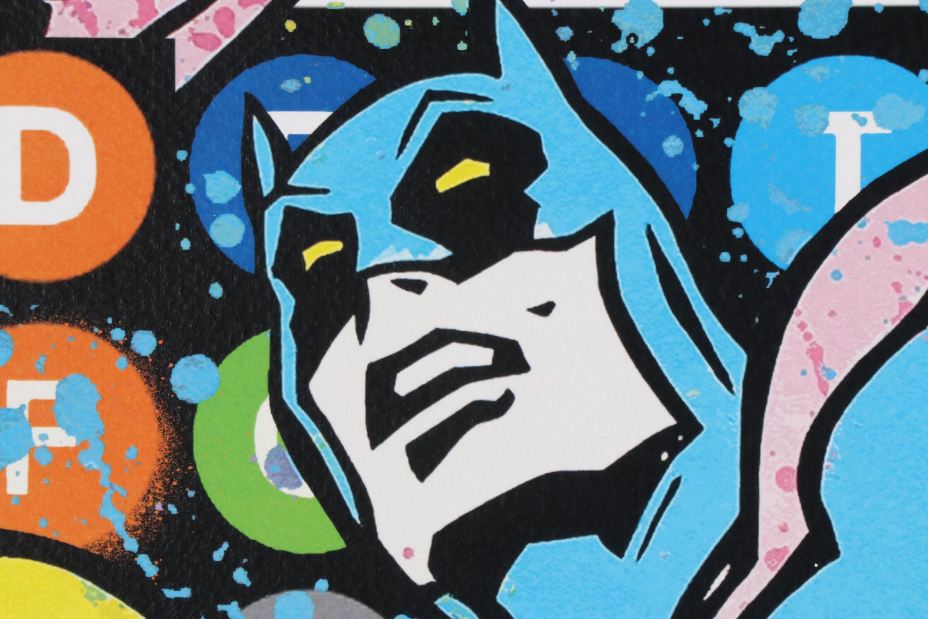 Death NYC Pop Art Batman and "Let's Hug" Graphic Prints, 2020