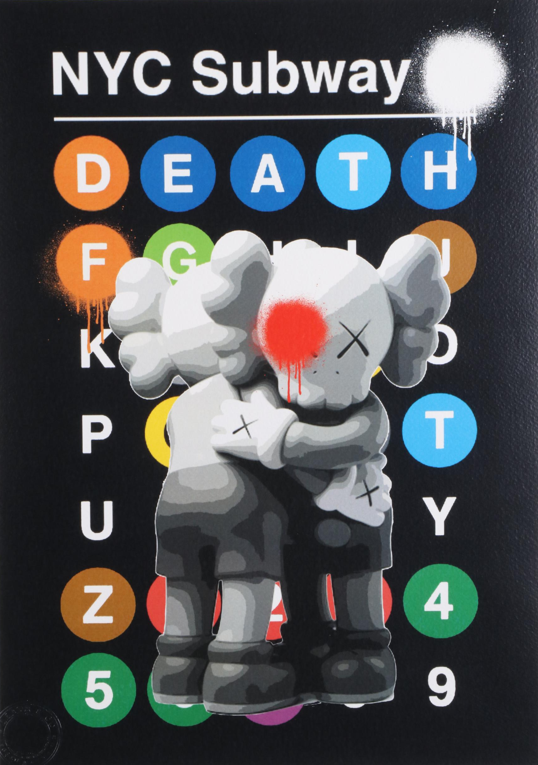 Death NYC Pop Art Batman and "Let's Hug" Graphic Prints, 2020