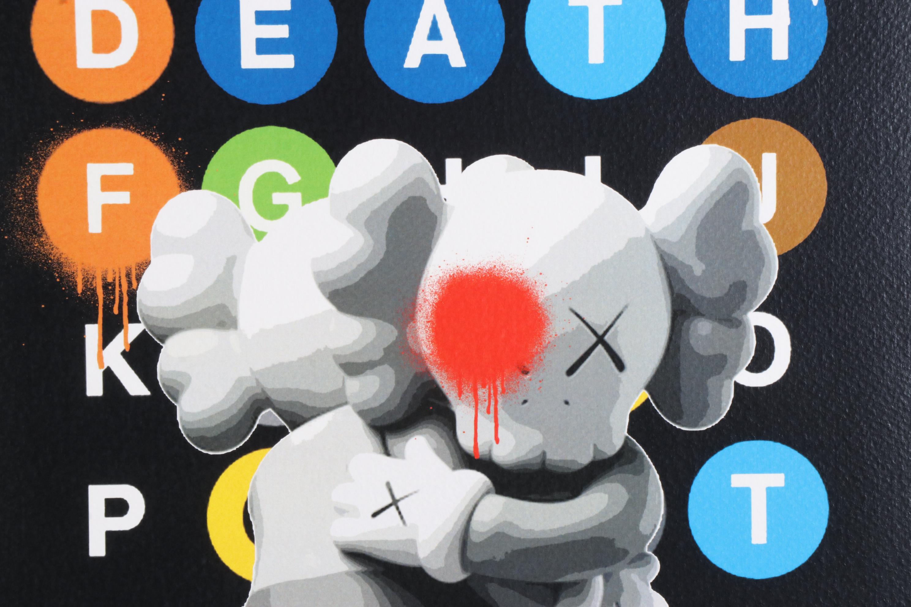 Death NYC Pop Art Batman and "Let's Hug" Graphic Prints, 2020