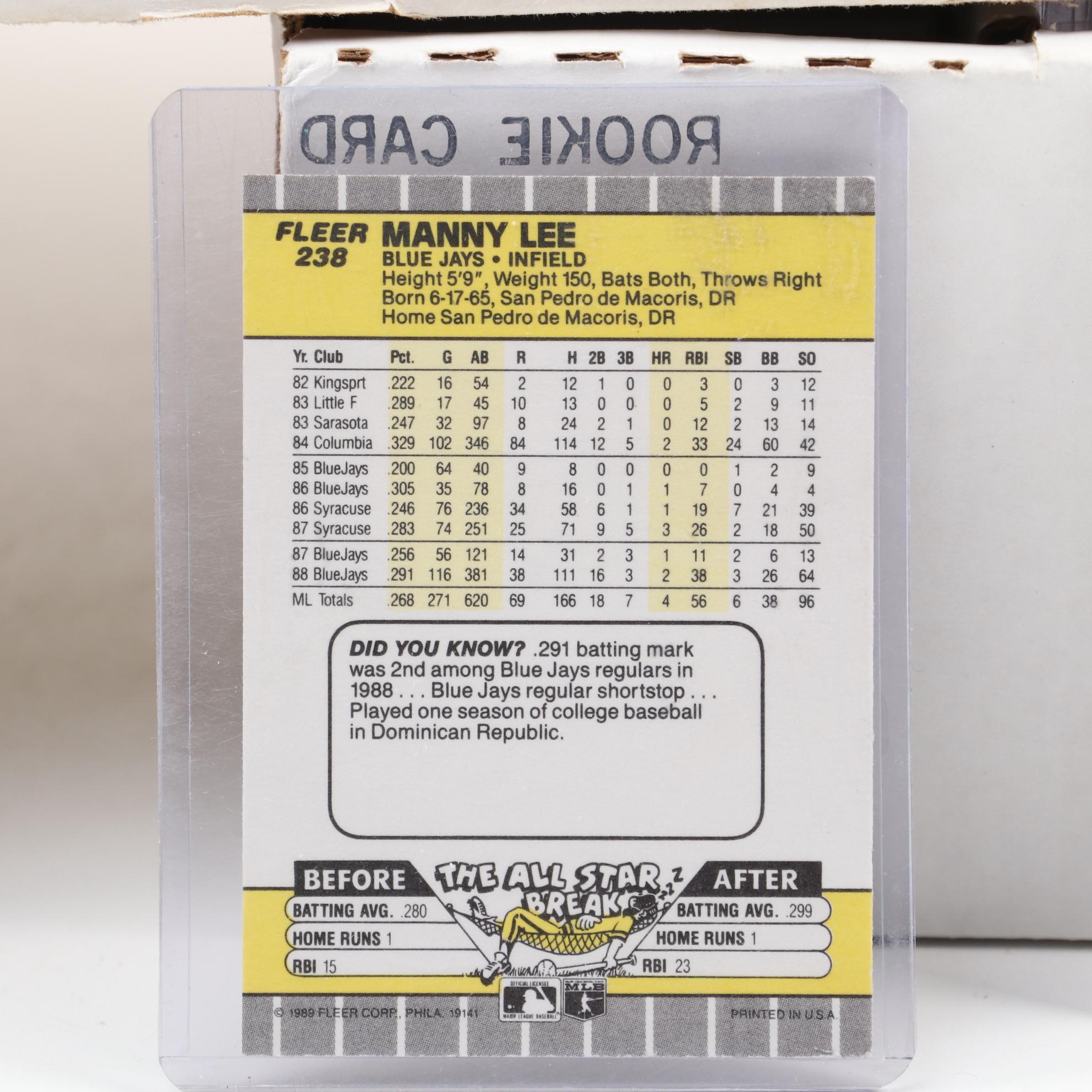 1990s-2000s Baseball and Football Sports Cards