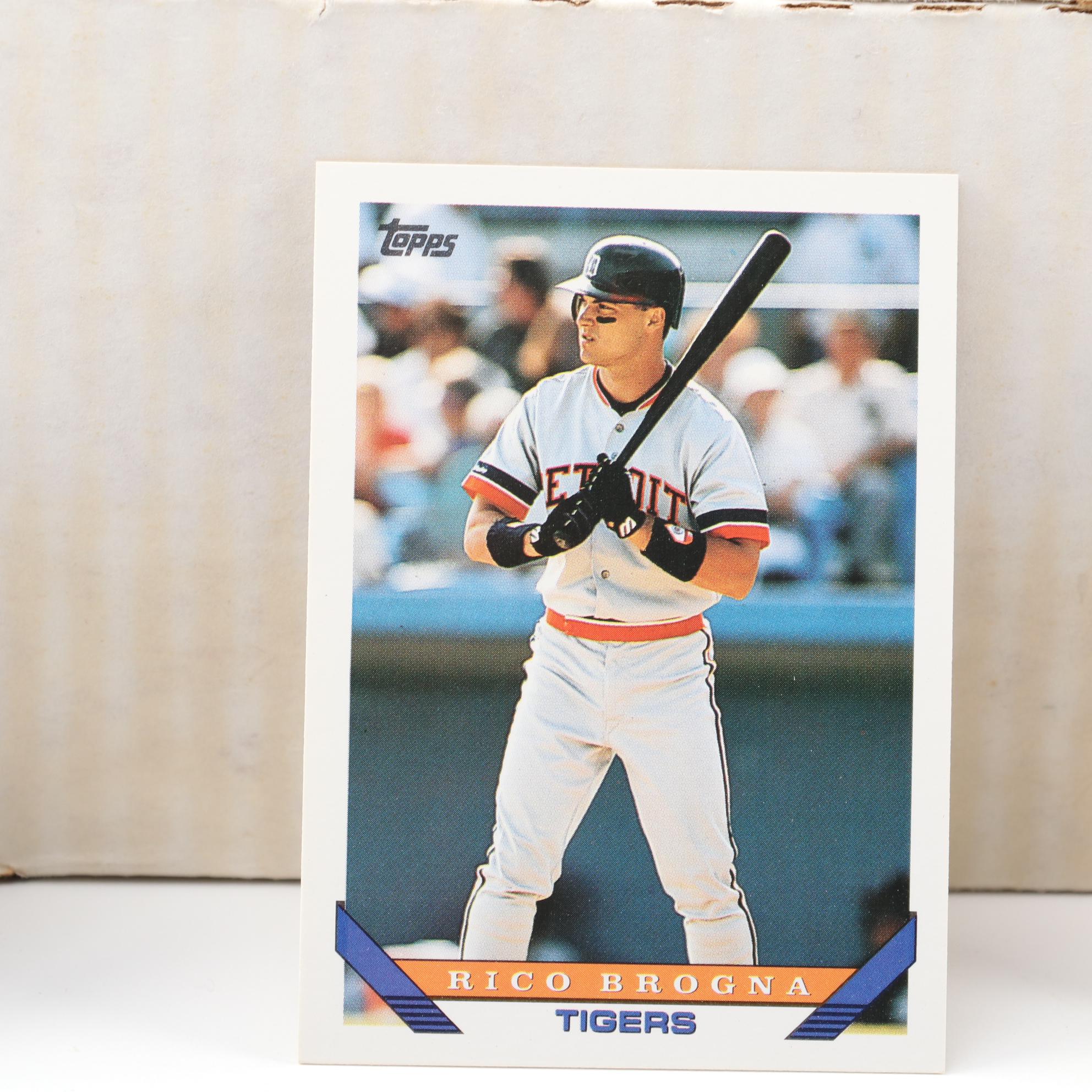 1990s-2000s Baseball and Football Sports Cards