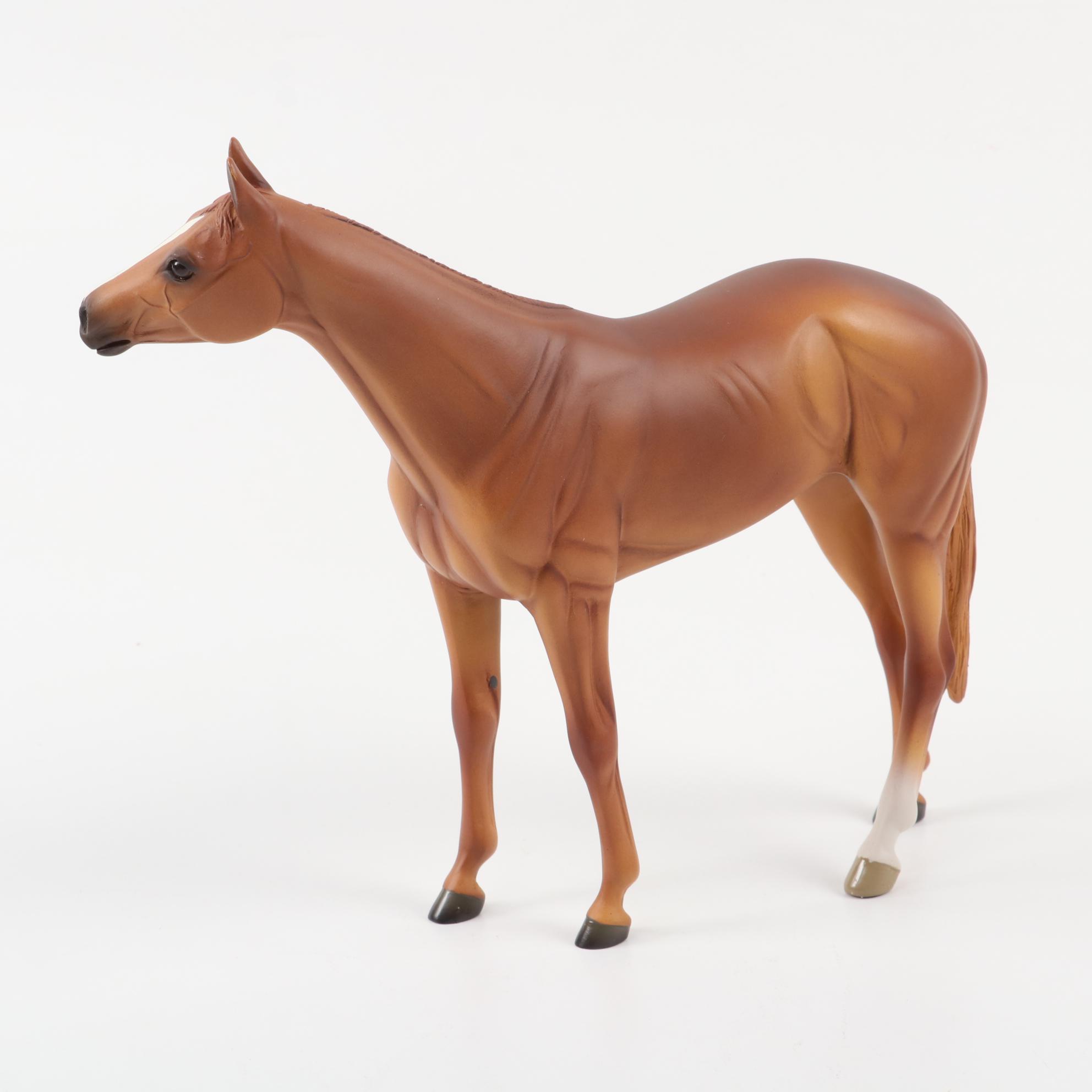 Sandicast Thoroughbred Horse Statue and Other Horse Figures