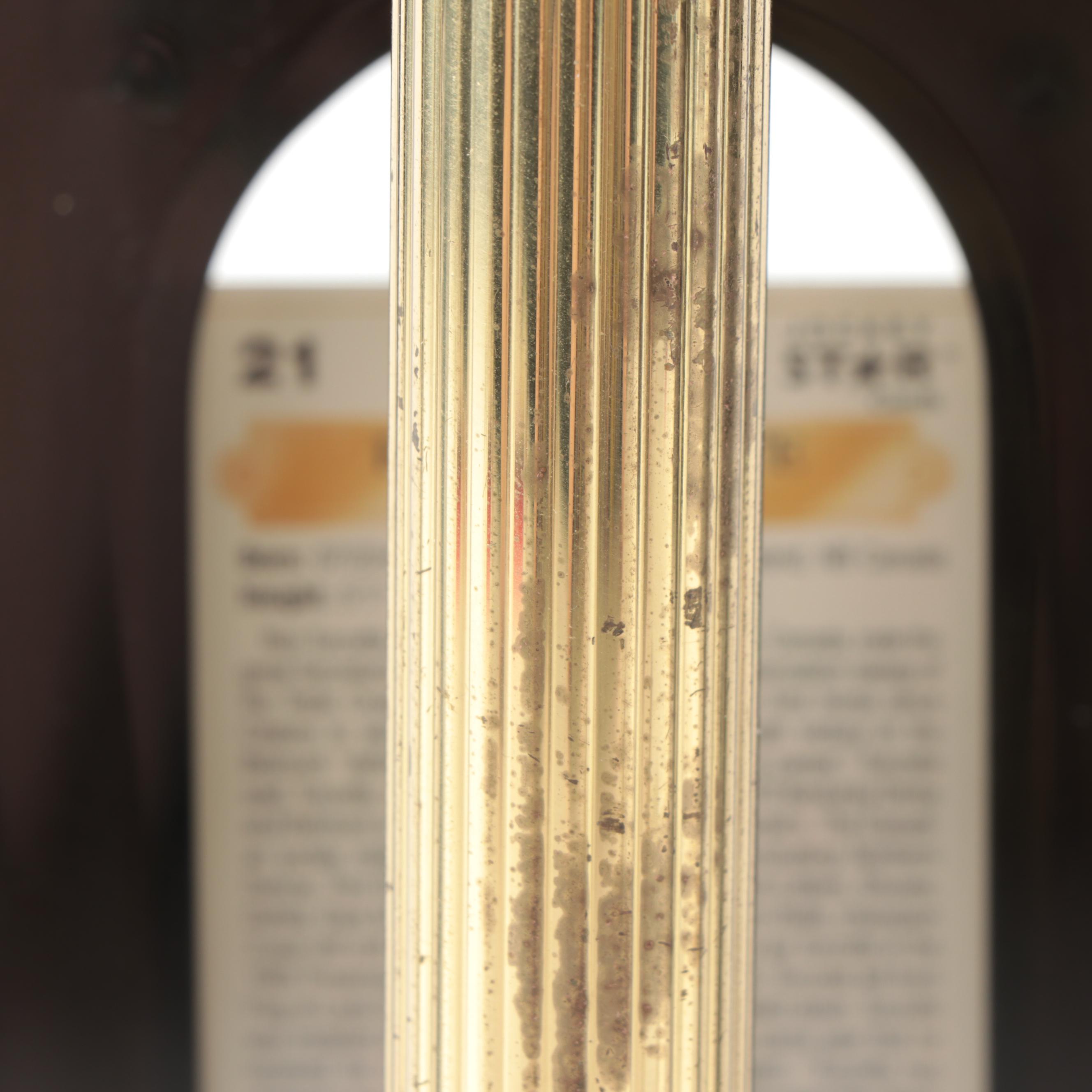 Secretariat "Big Red" and Jockeys Tribute Customized Banker's Lamp, Late 20th C