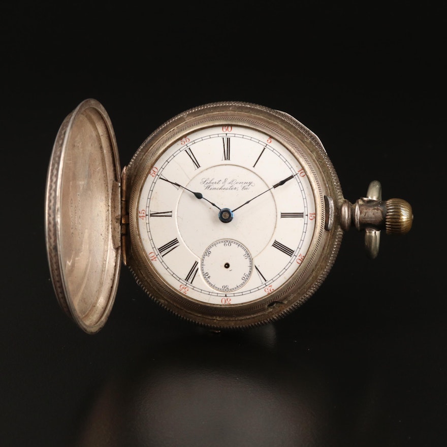 1887 Gilbert & Denny Winchester, Va. Scrap Pocket Watch