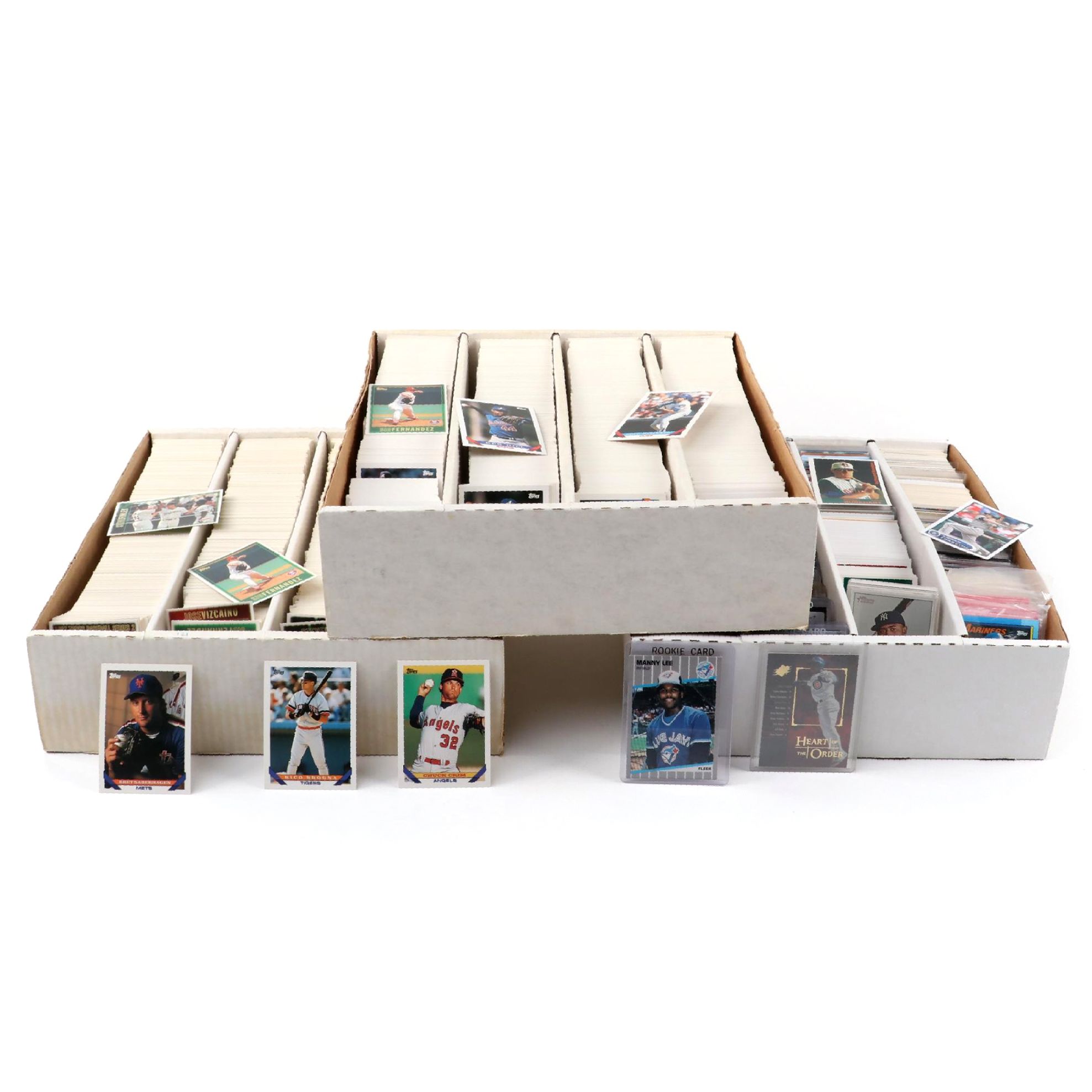 1990s-2000s Baseball and Football Sports Cards