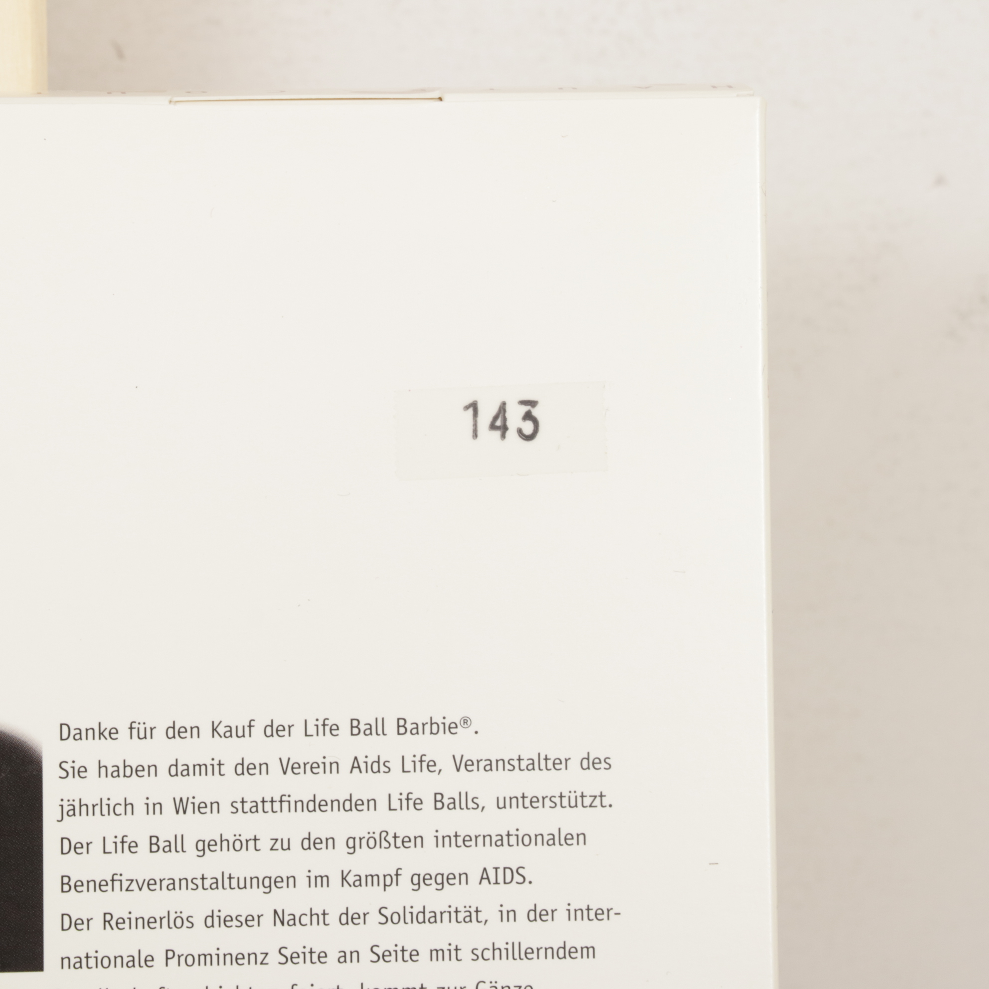 Vivienne Westwood for Mattel "Life Ball" Barbie Doll in Unopened Case