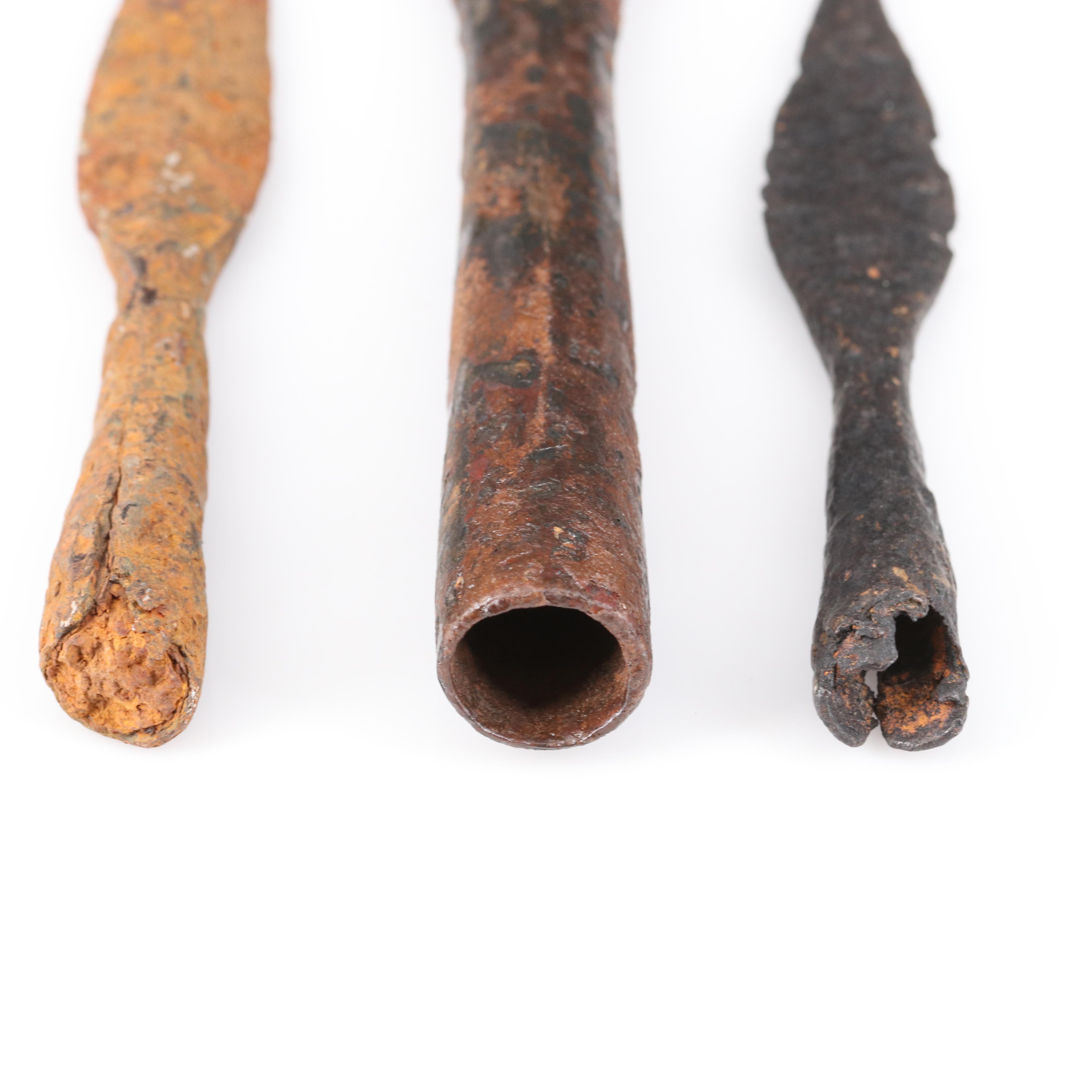 Ancient Socketed Spearhead and Arrowheads, ca. 1st – 4th Century AD