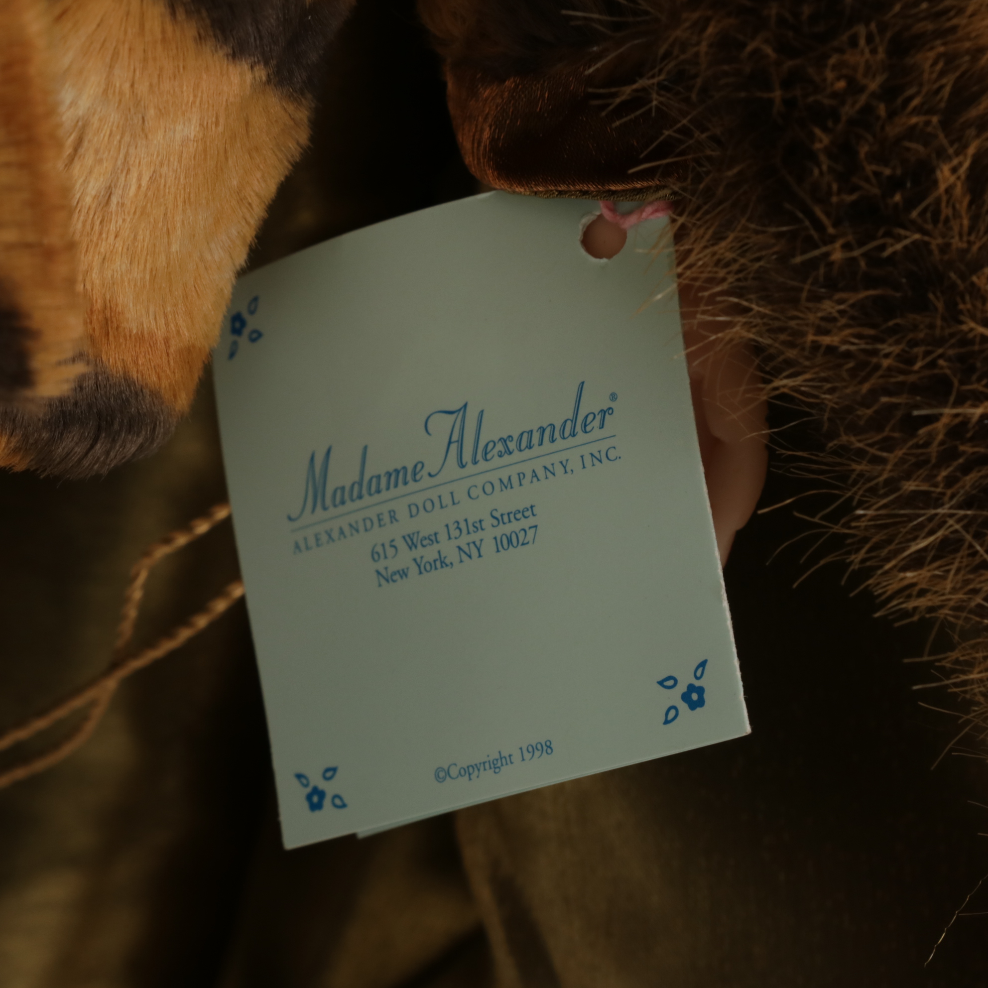 Madame Alexander "Cissy Milan" Porcelain Doll, 1998