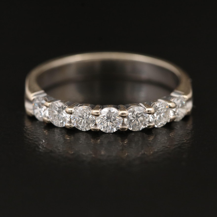 14K Diamond Band