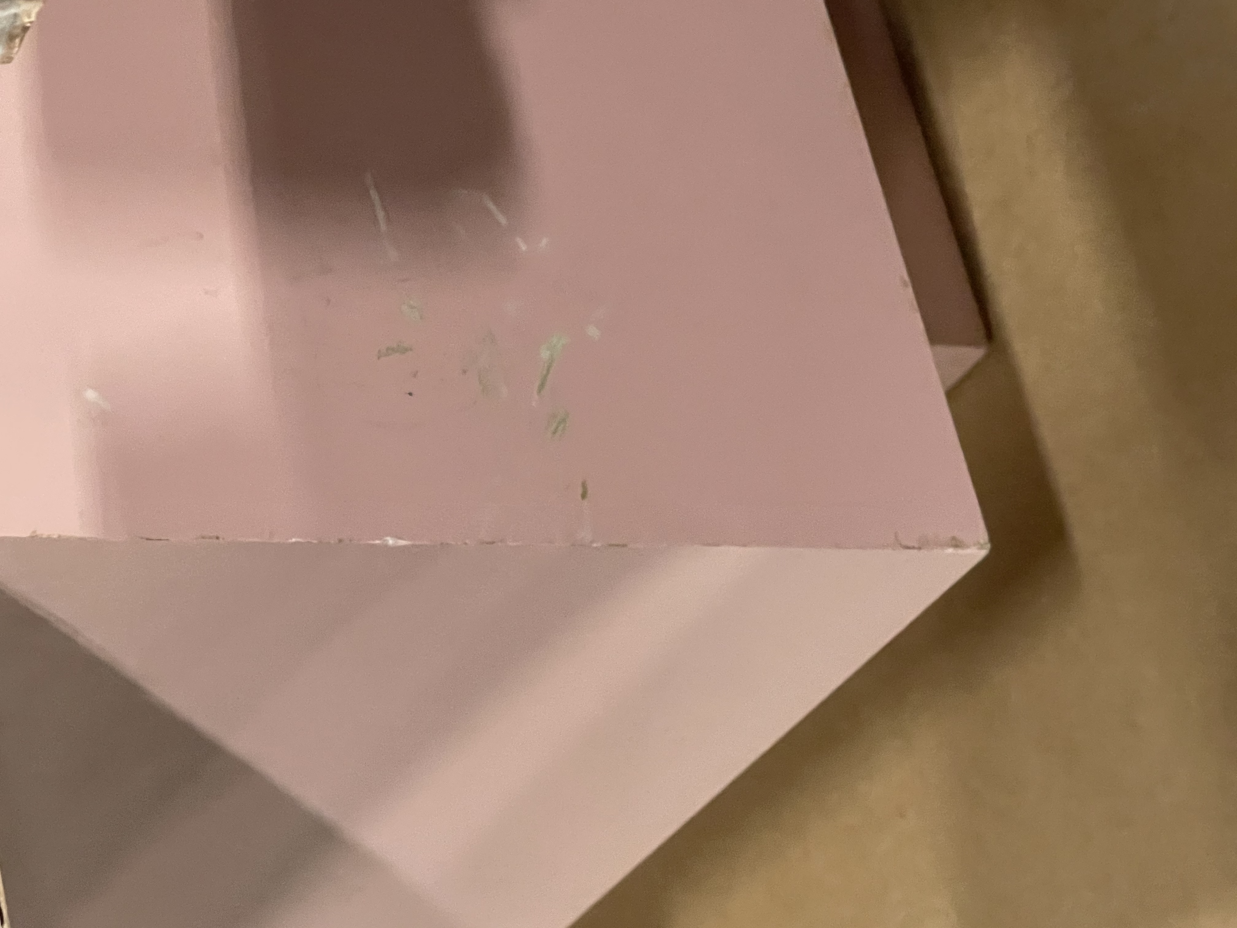 Options Plus Postmodern Laminate Console and Coffee Tables