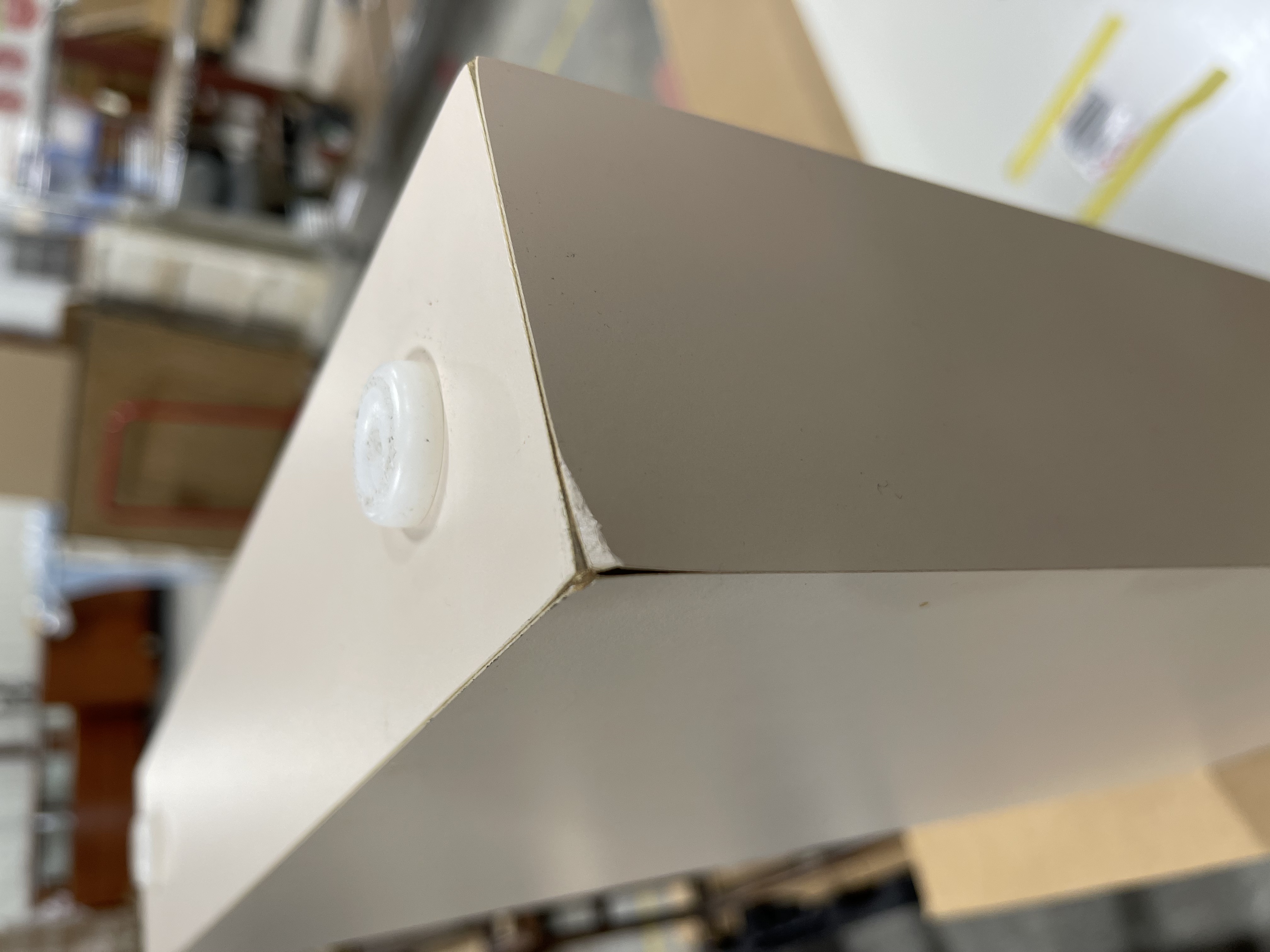 Options Plus Postmodern Laminate Console and Coffee Tables