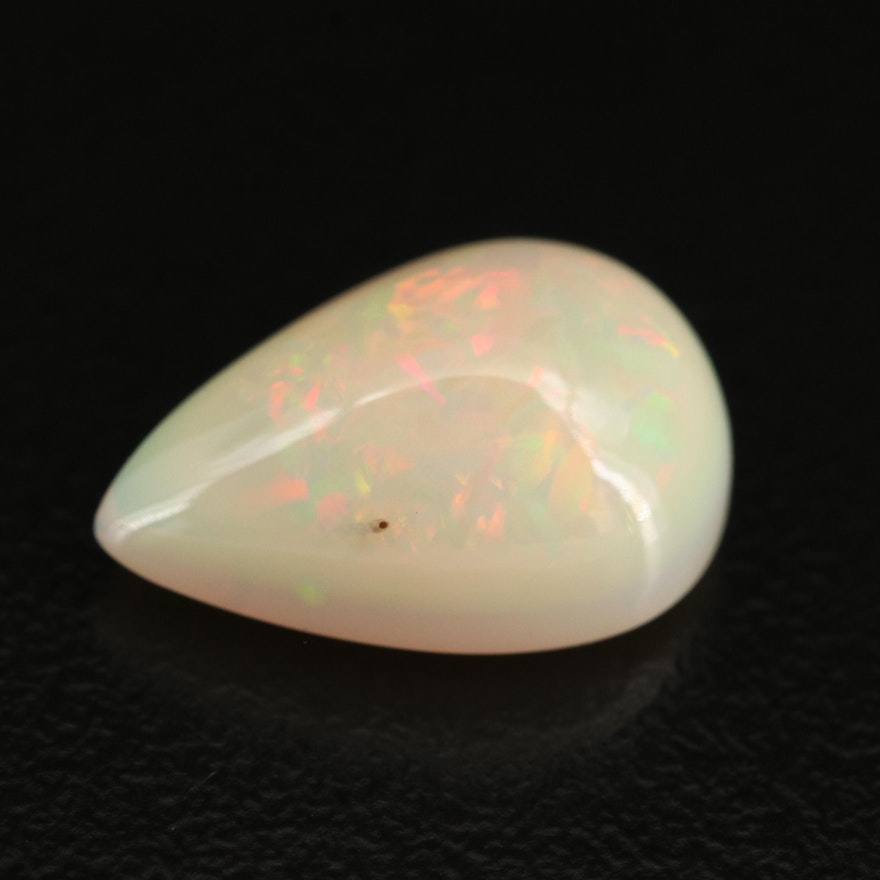 Loose 4.37 CT Pear Opal Cabochon
