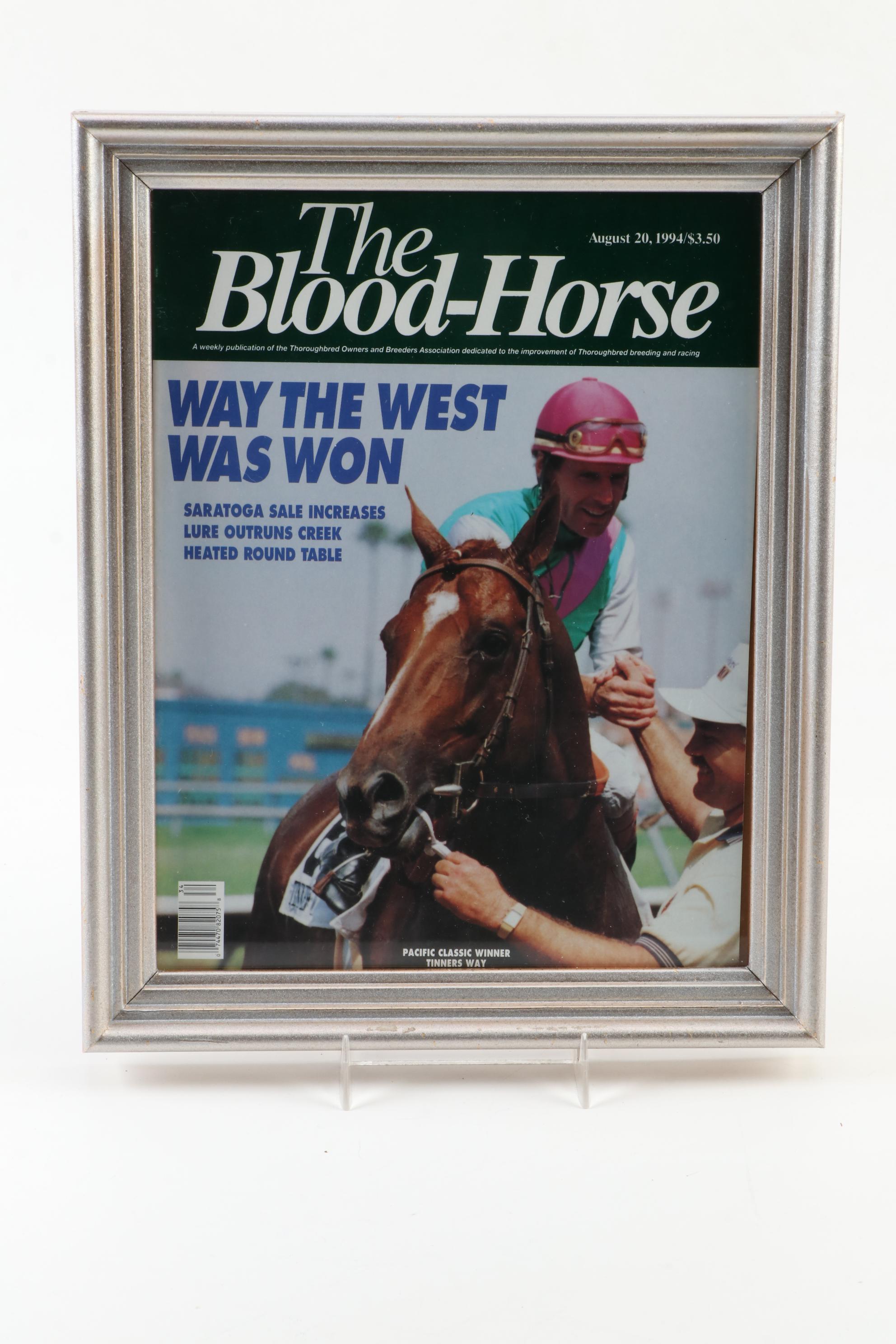 Secretariat Winners Circle & Race Photos of The Belmont Stakes, Turcotte Signed