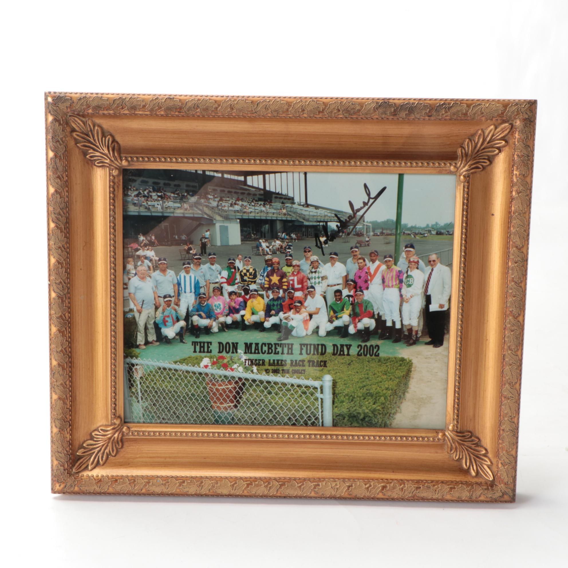 Secretariat Derby Magazine, HOF Jockeys Signed Framed Pimlico Poster, More