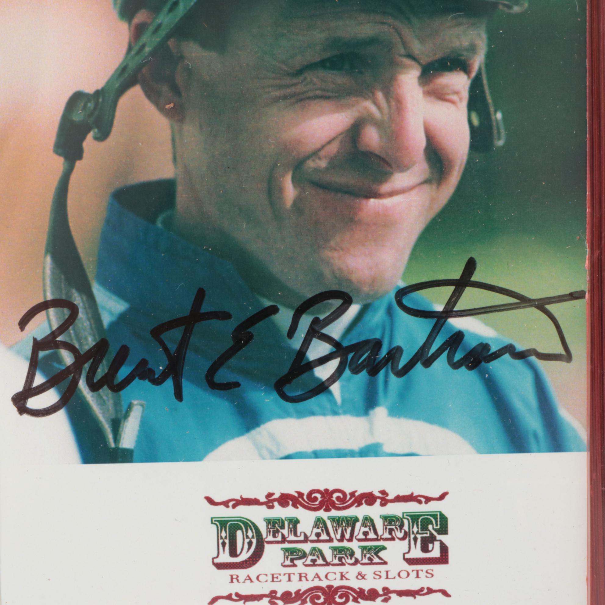 Secretariat Derby Magazine, HOF Jockeys Signed Framed Pimlico Poster, More