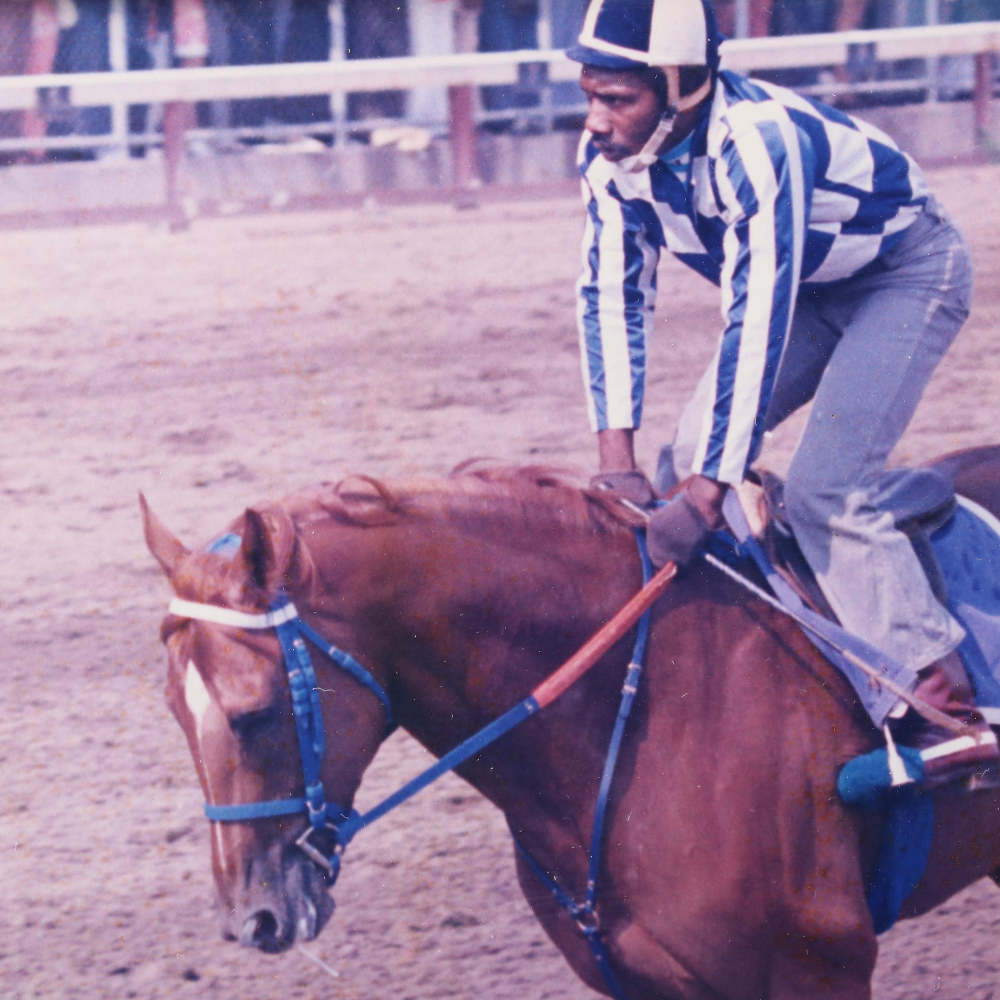 Secretariat Photo Collection, Penny Tweedy Owner and Eddie Maple Jockey Signed