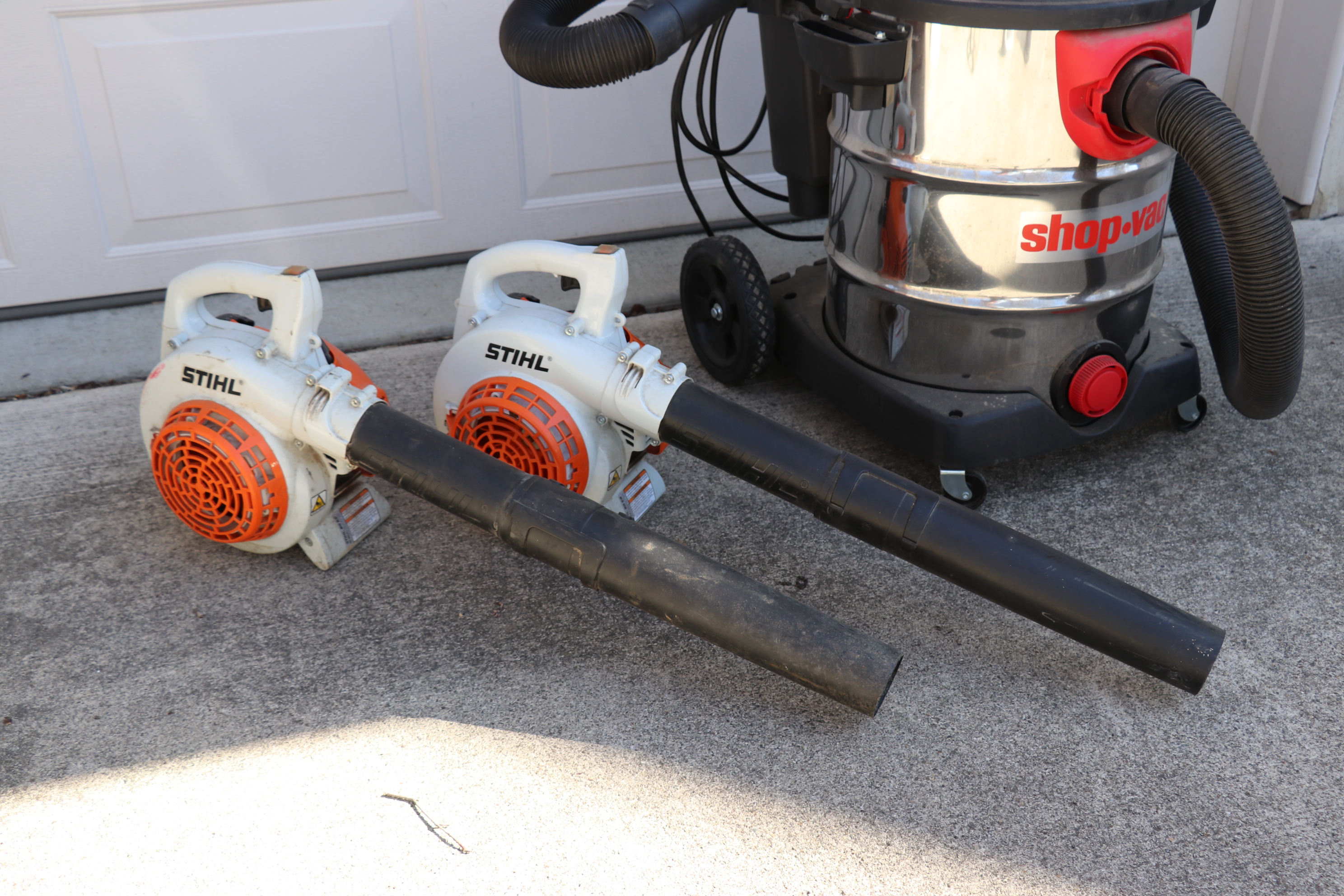 Shop Vac and STIHL Leafblowers